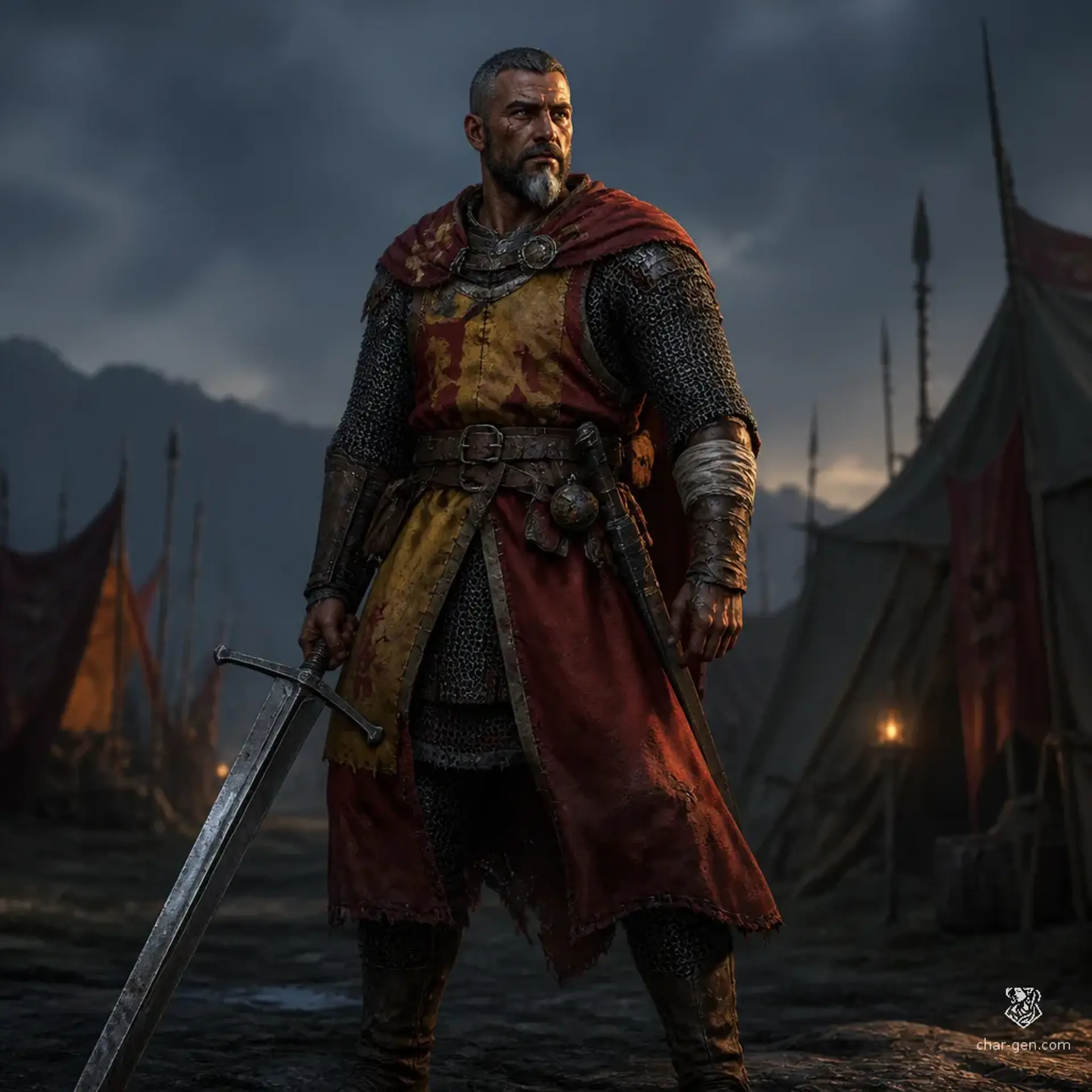 Kettan Gethrig - AI-generated fantasy Character