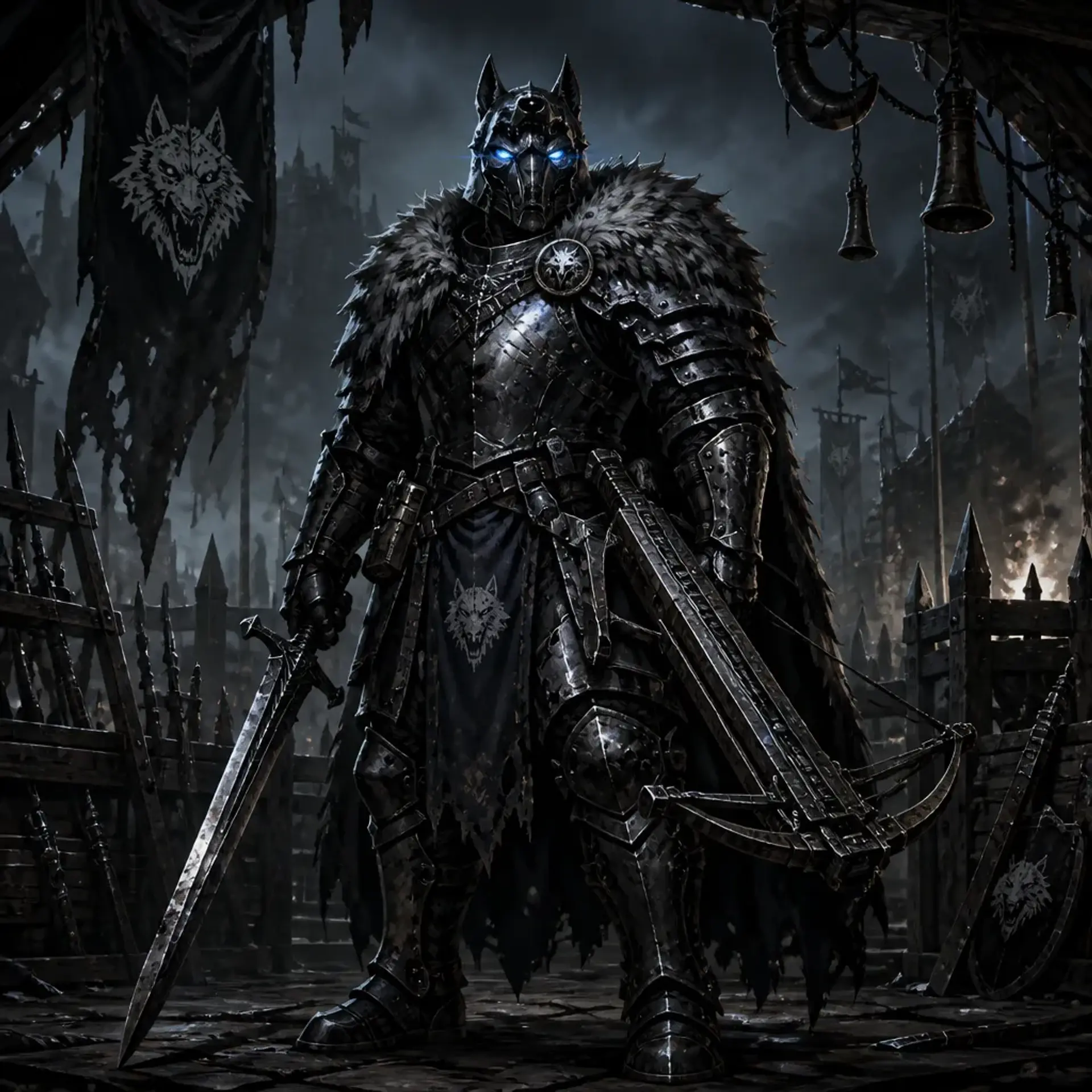 Sir Alastor Blackwood - AI-generated fantasy Monster