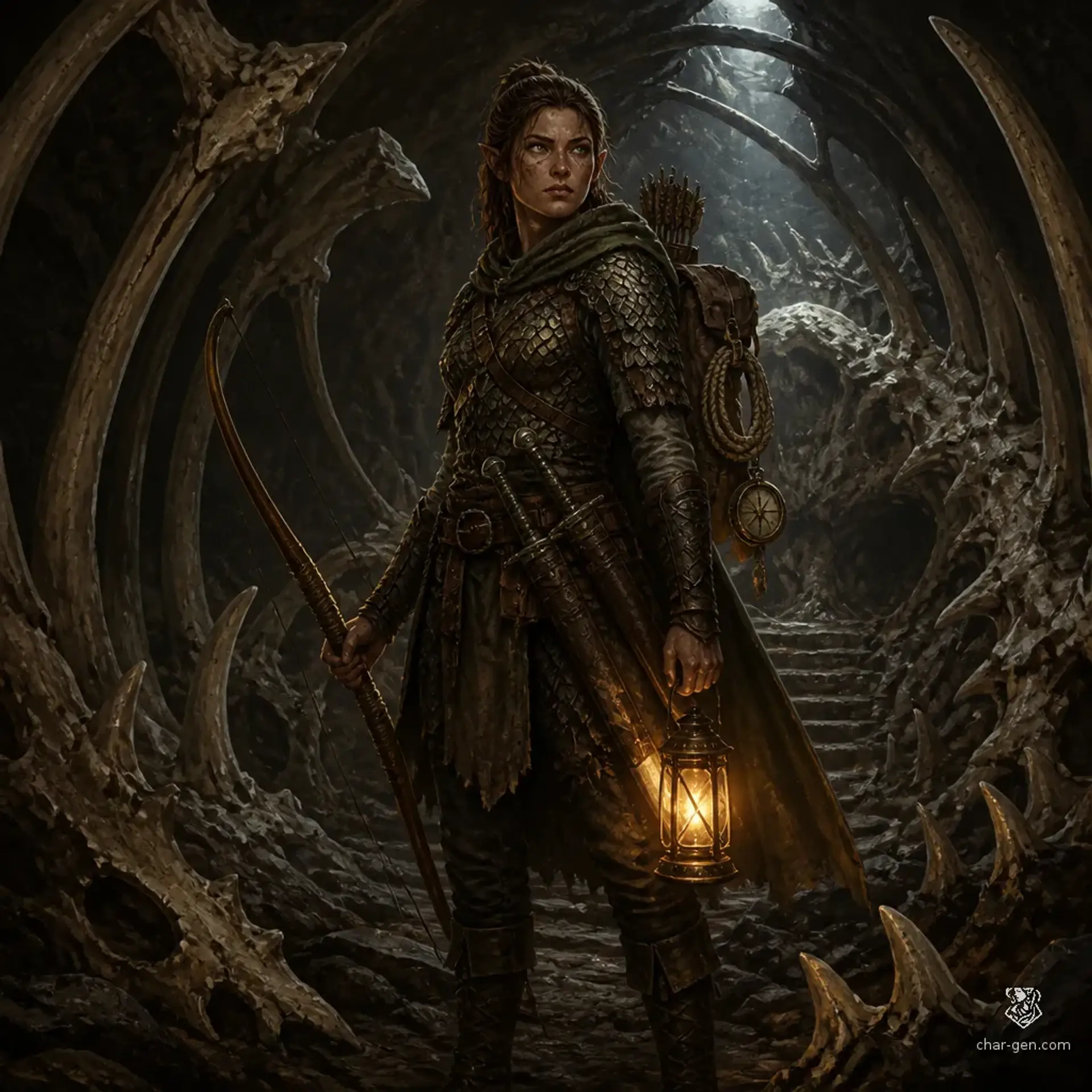 Arla - AI-generated fantasy Character