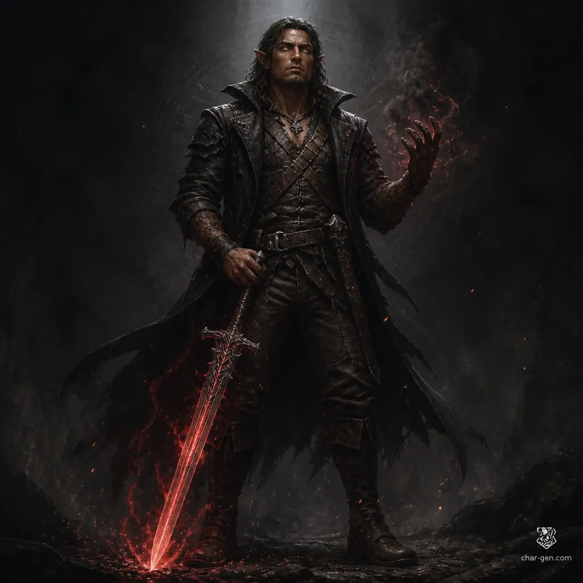 Xander Thann - AI-generated fantasy Character