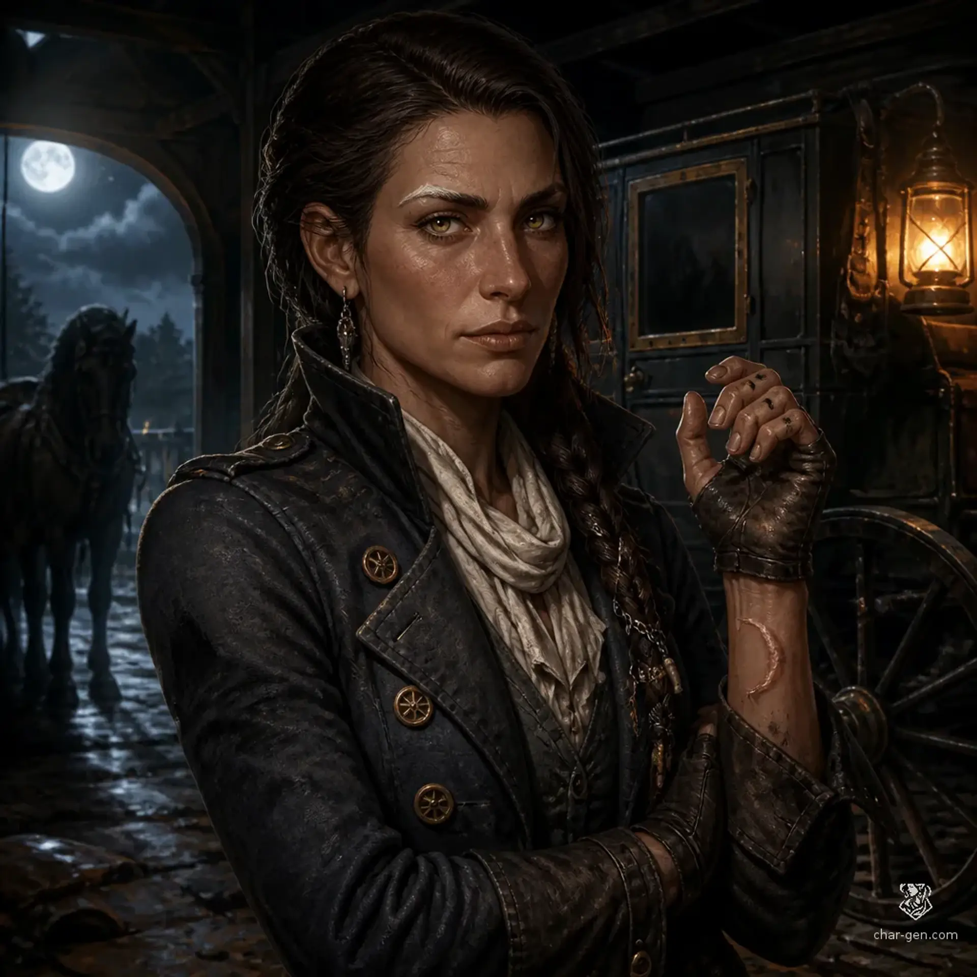 Maribel Thorne - AI-generated fantasy NPC