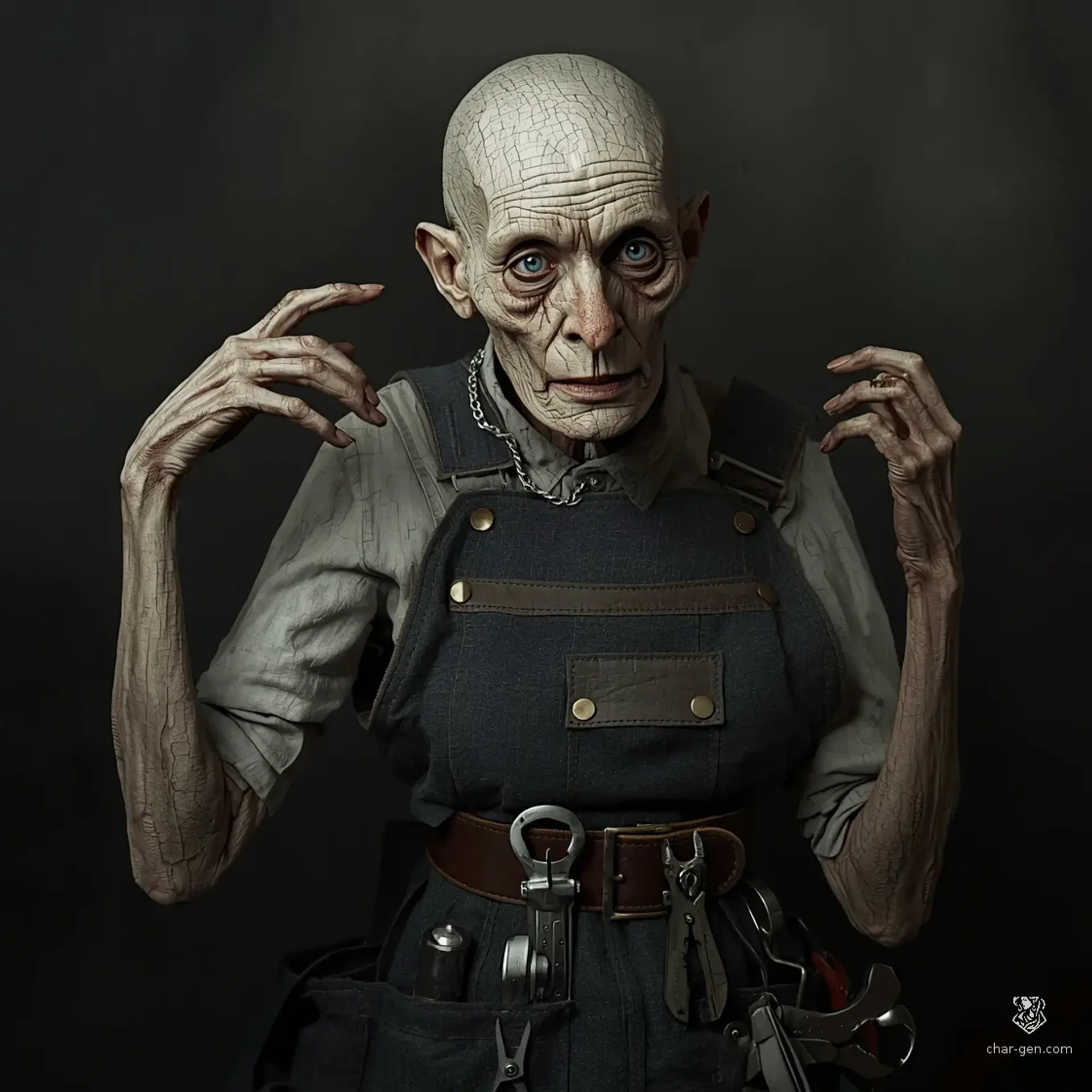 Marigold 'Widow Marge' Vane - AI-generated fantasy NPC