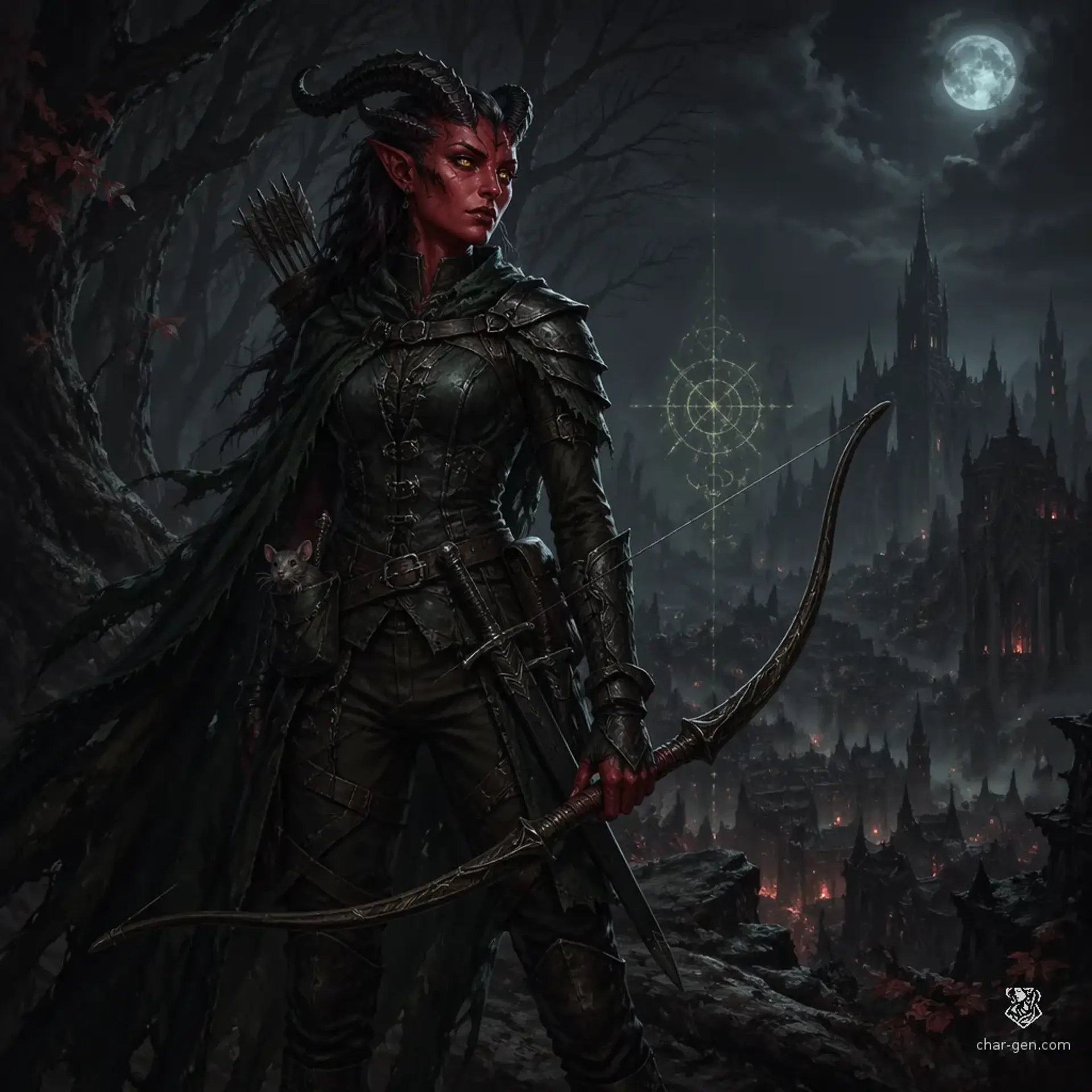 Eve - AI-generated fantasy Character