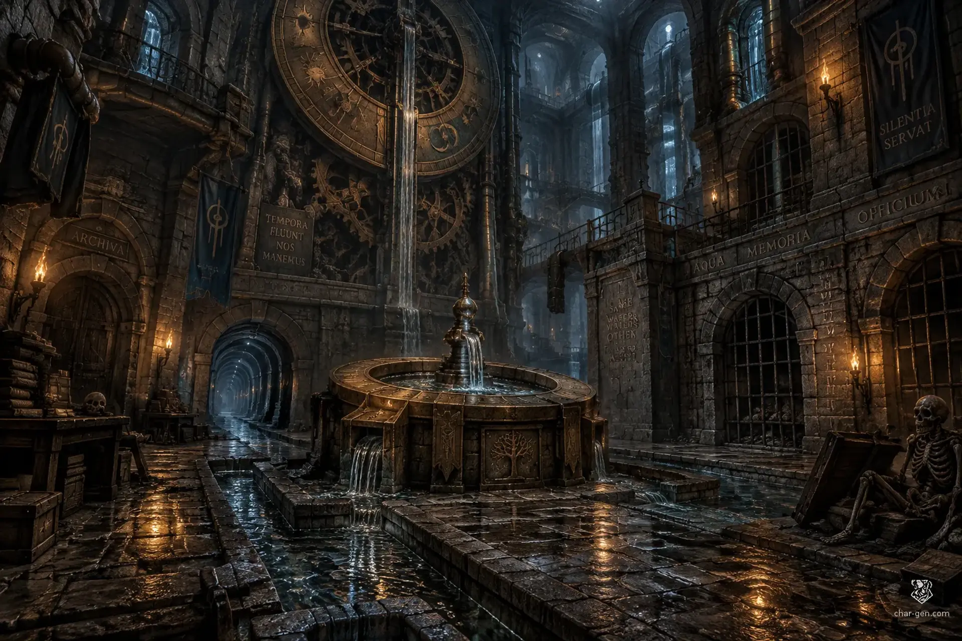 Cripta della gilda dell'orologio ad acqua