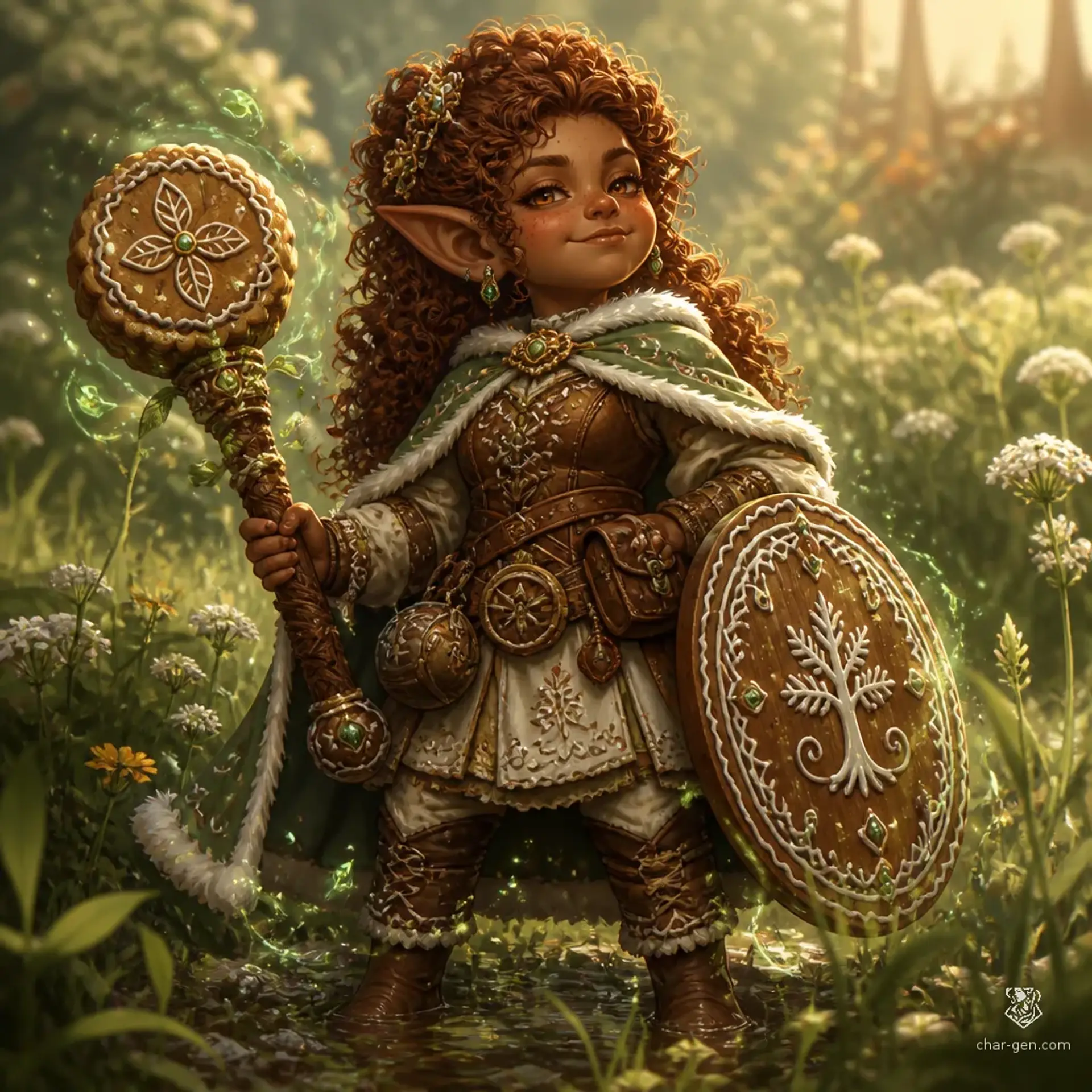 gretchen keibler - AI-generated fantasy Character