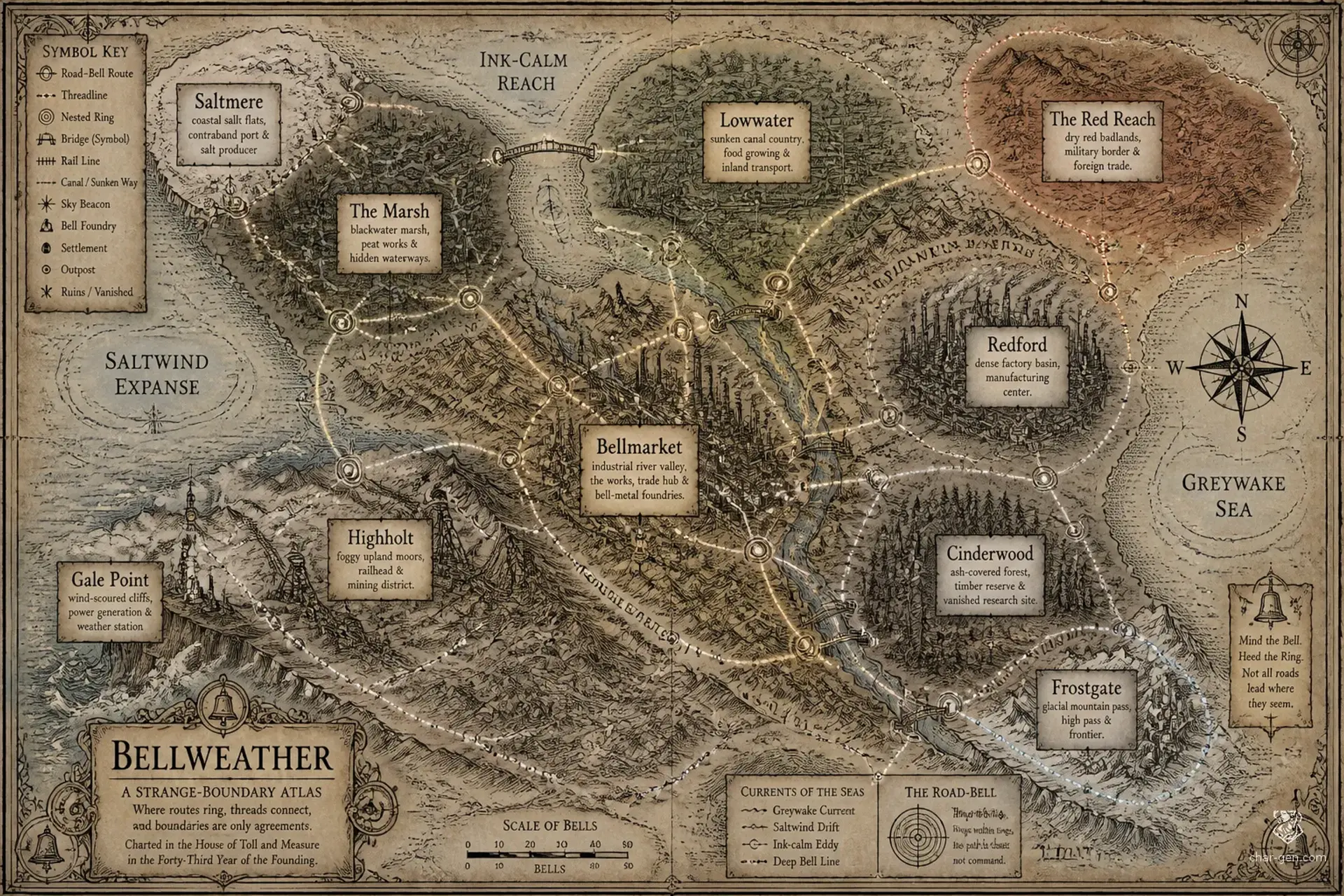 Bellweather - AI-generated fantasy World