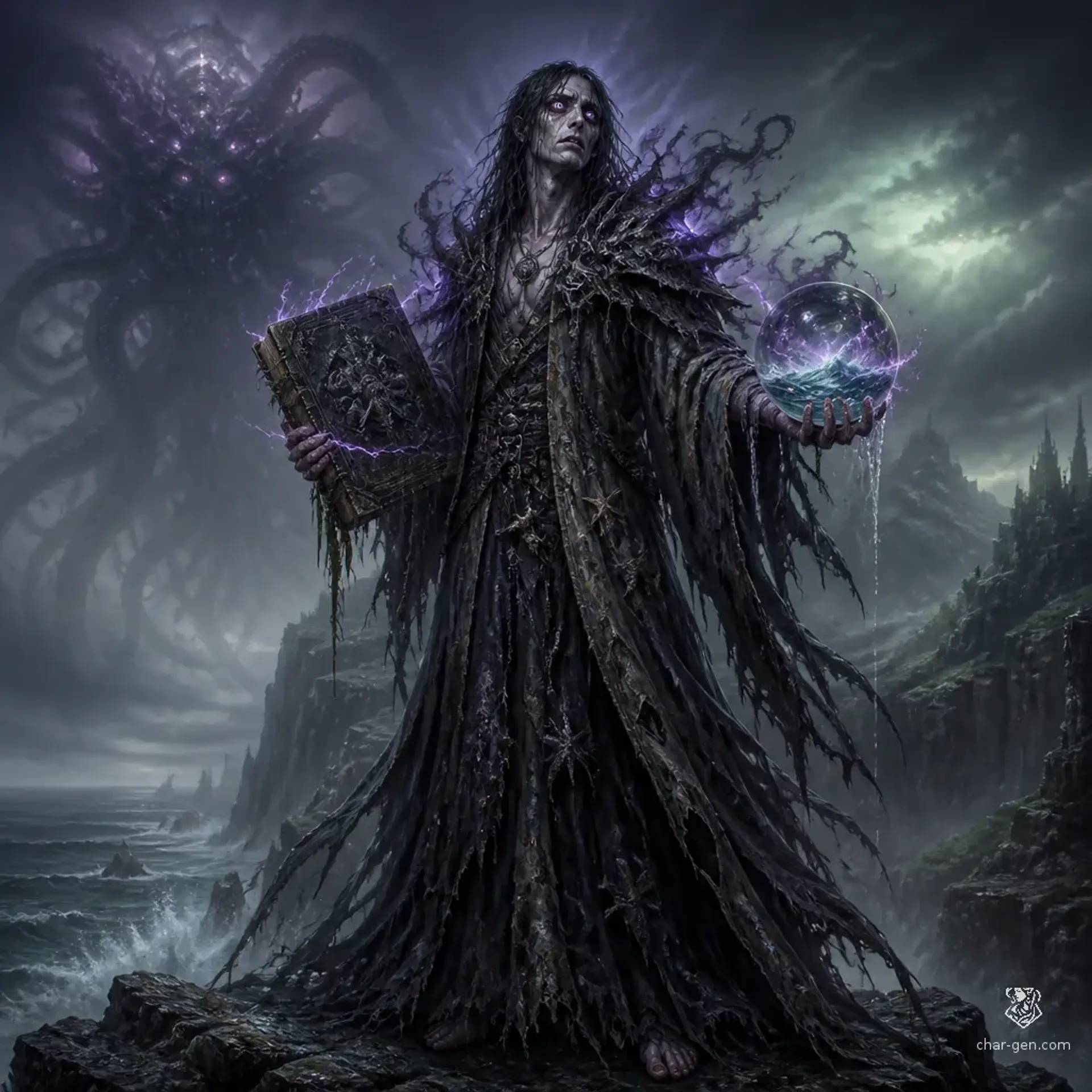 Skald - AI-generated fantasy Character