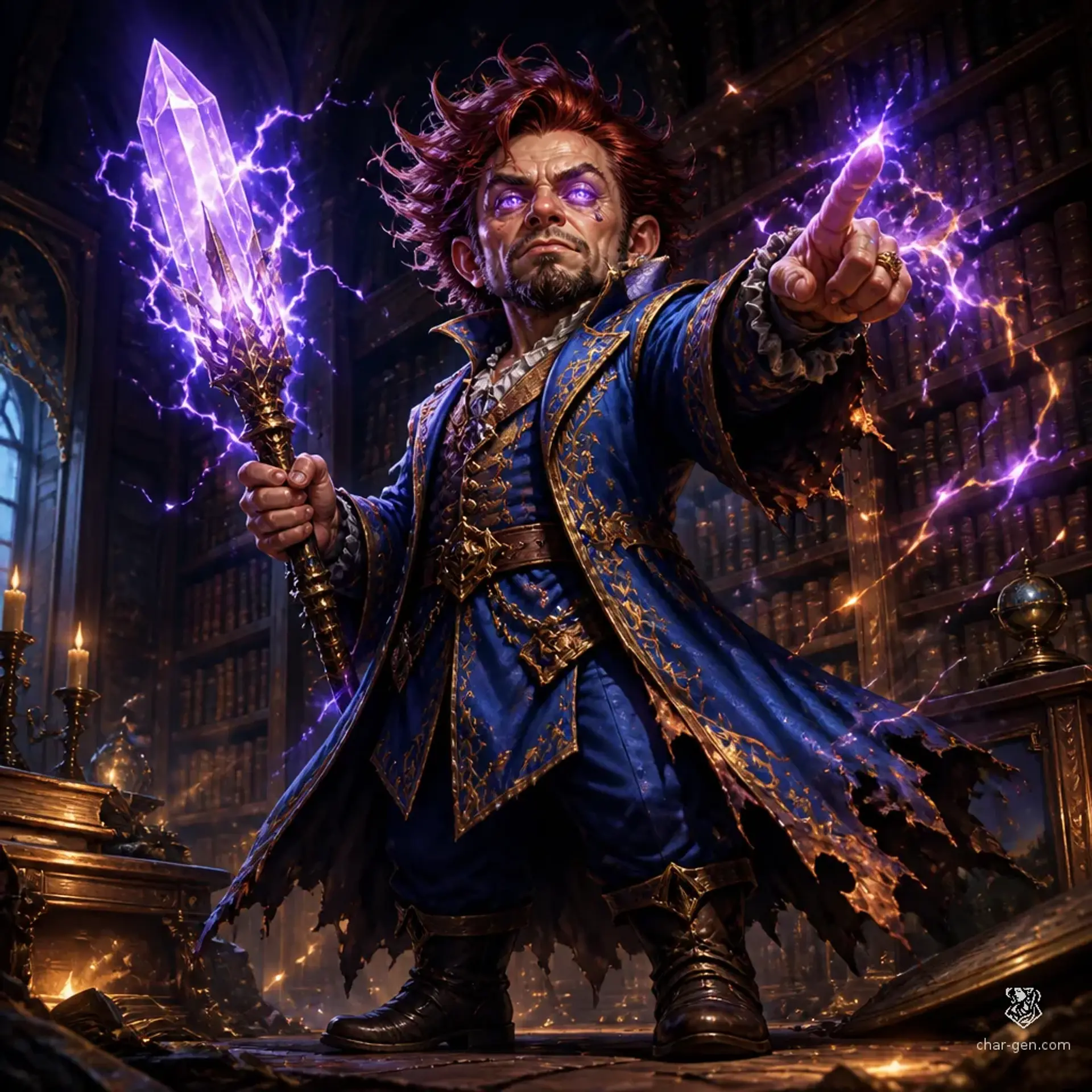 Waxilliam Fizzle - AI-generated fantasy Character