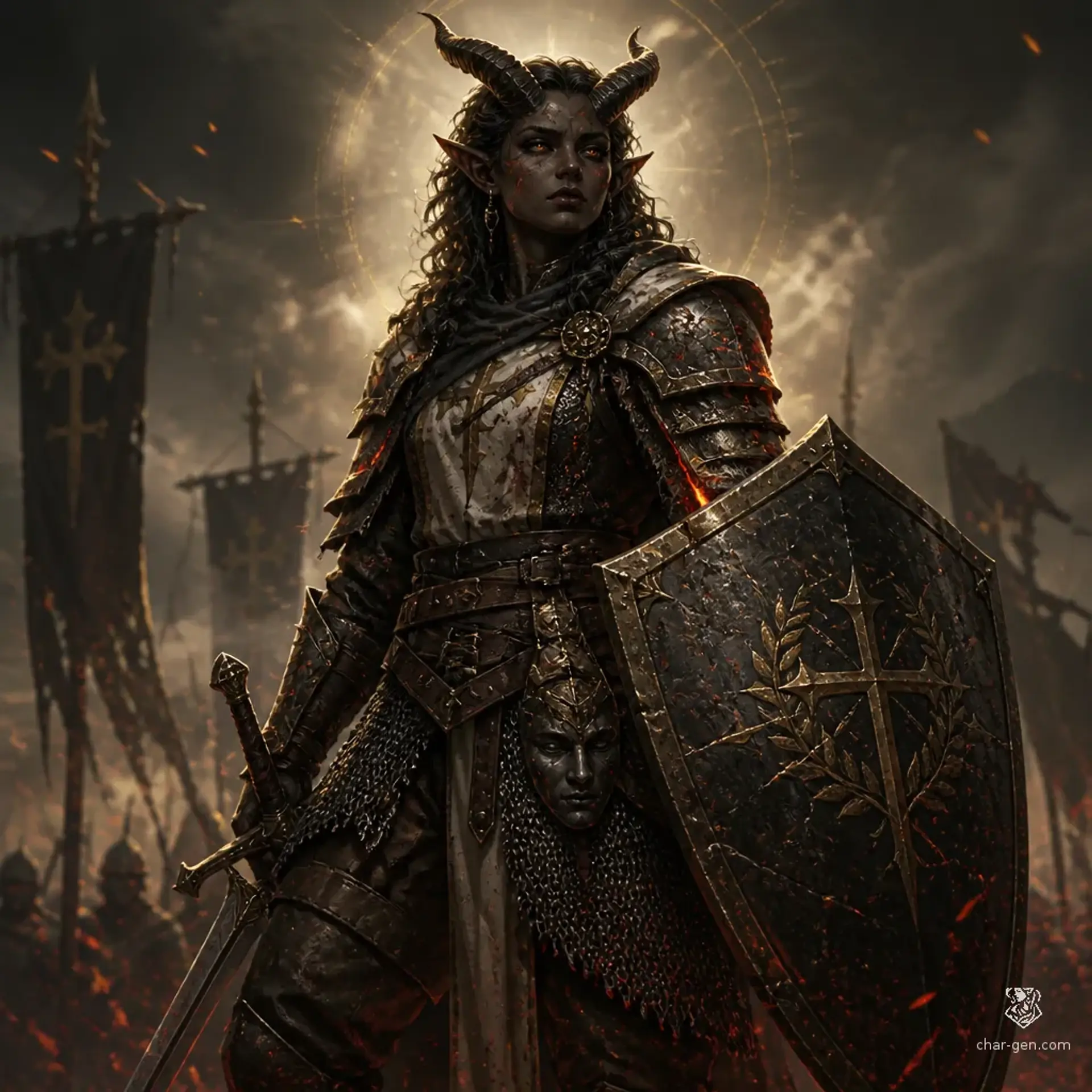 Karina - AI-generated fantasy Character