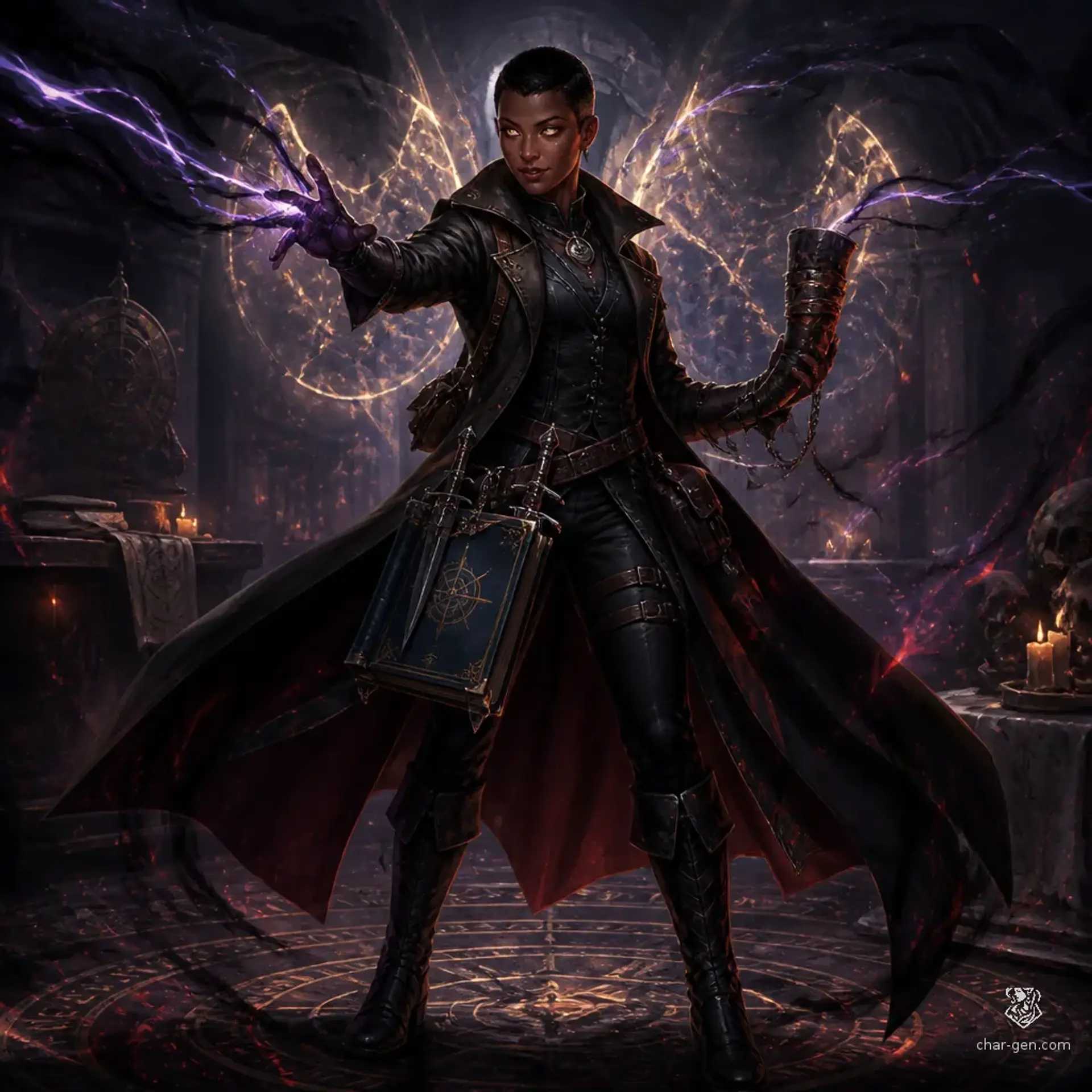 Katekai Adebayo - AI-generated fantasy Character