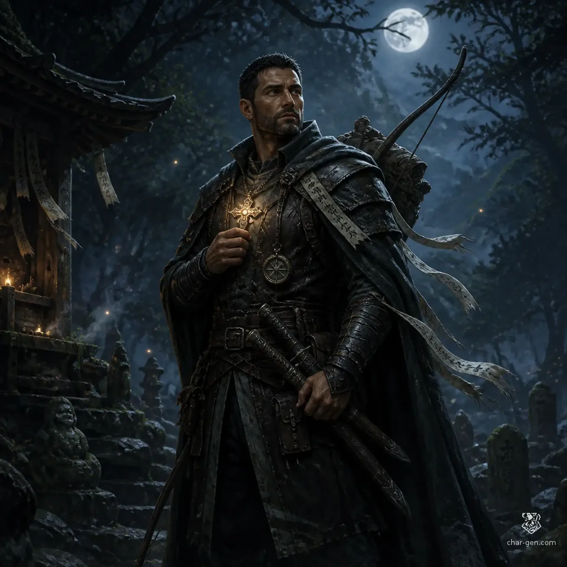 Dread - AI-generated fantasy Character