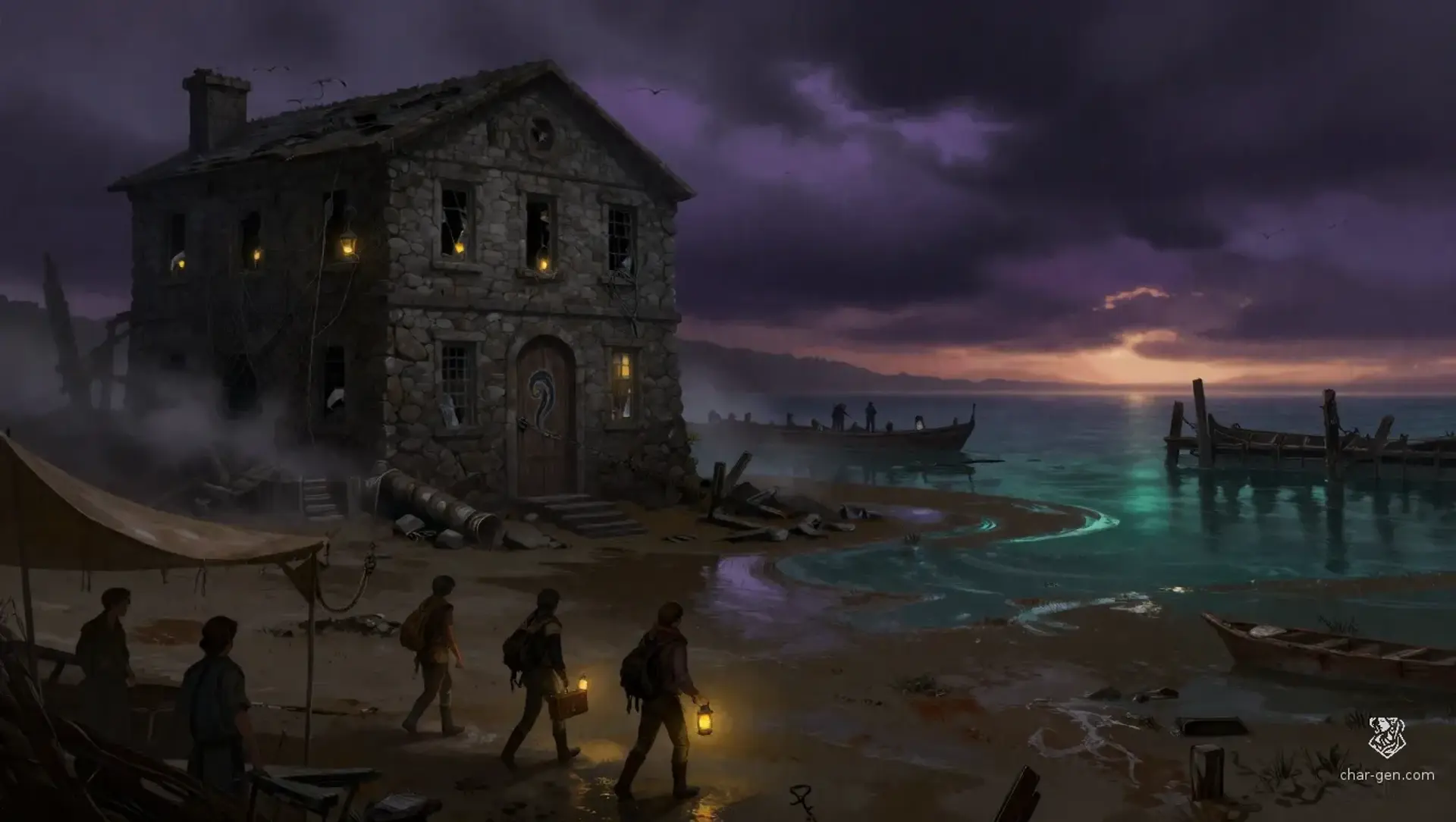 The Ledgers Beneath Blackwake