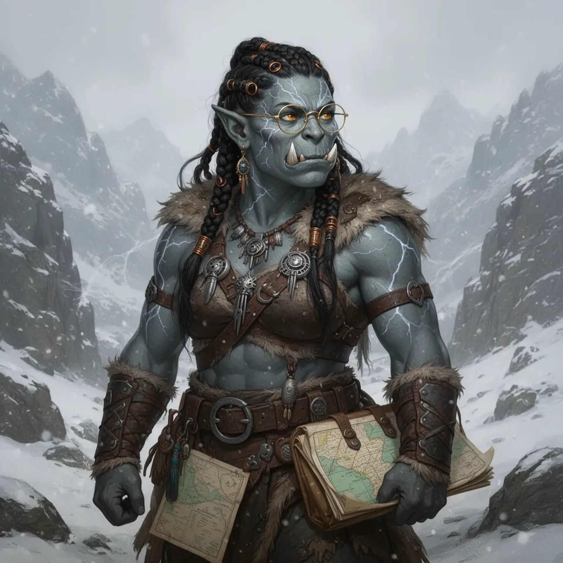 Vola Iron-Eater Thrakk - AI-generated fantasy NPC