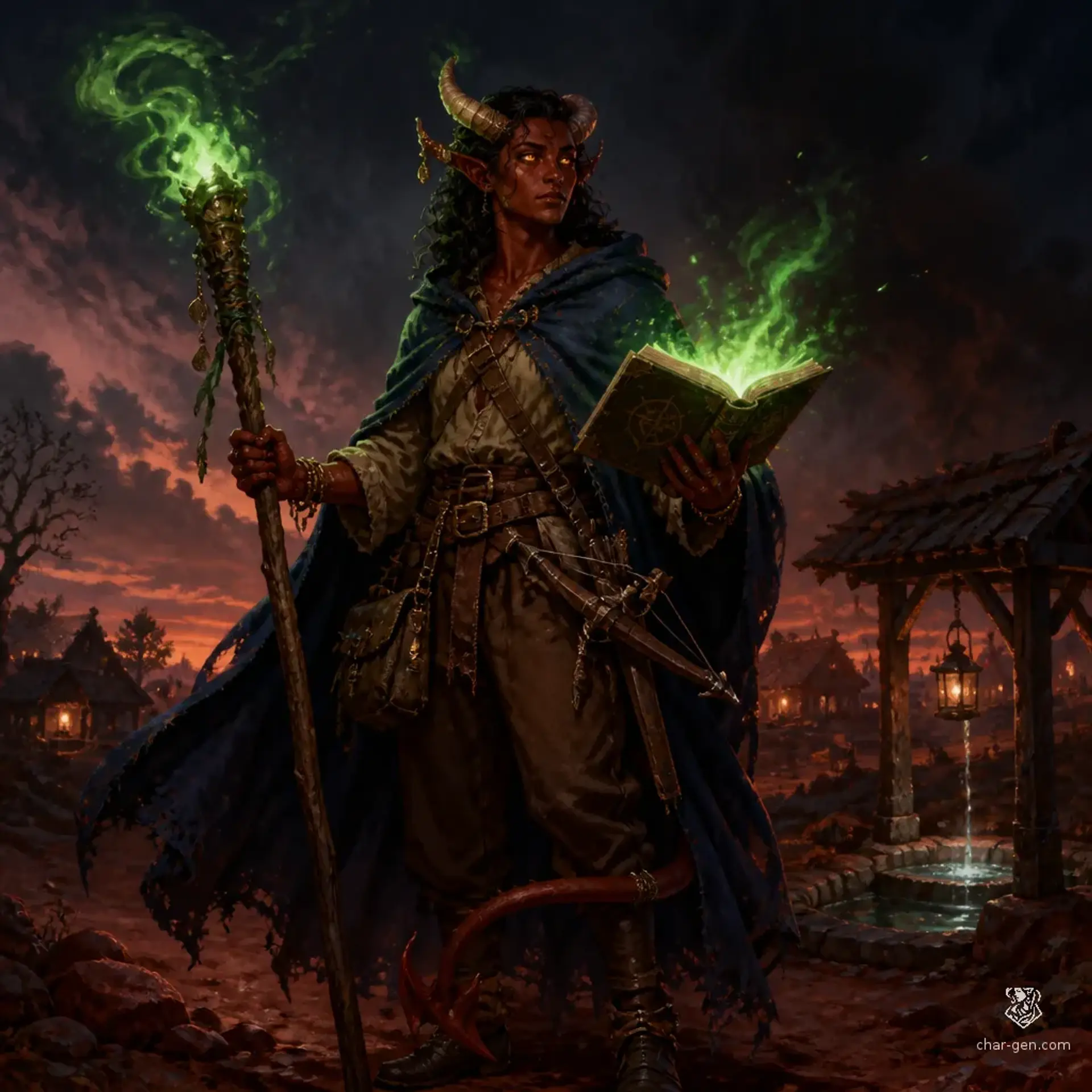 Adewale Soremi - AI-generated fantasy Character
