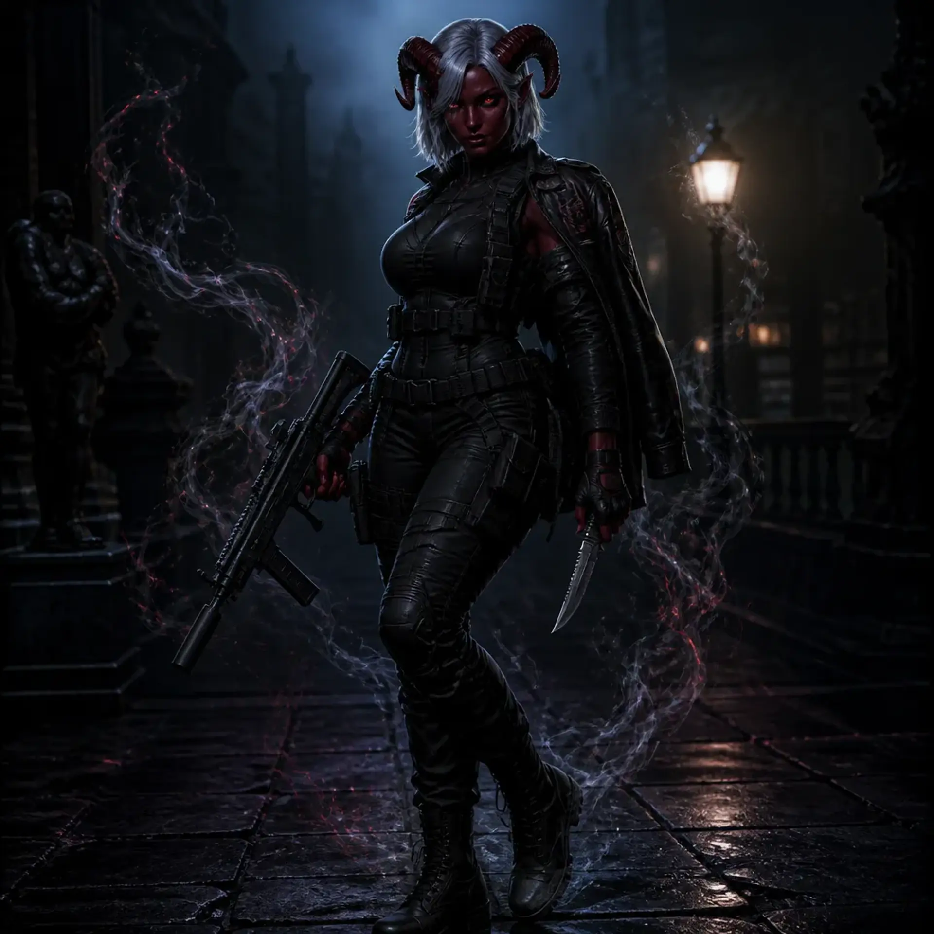 Zephyr Veyr - AI-generated fantasy Character