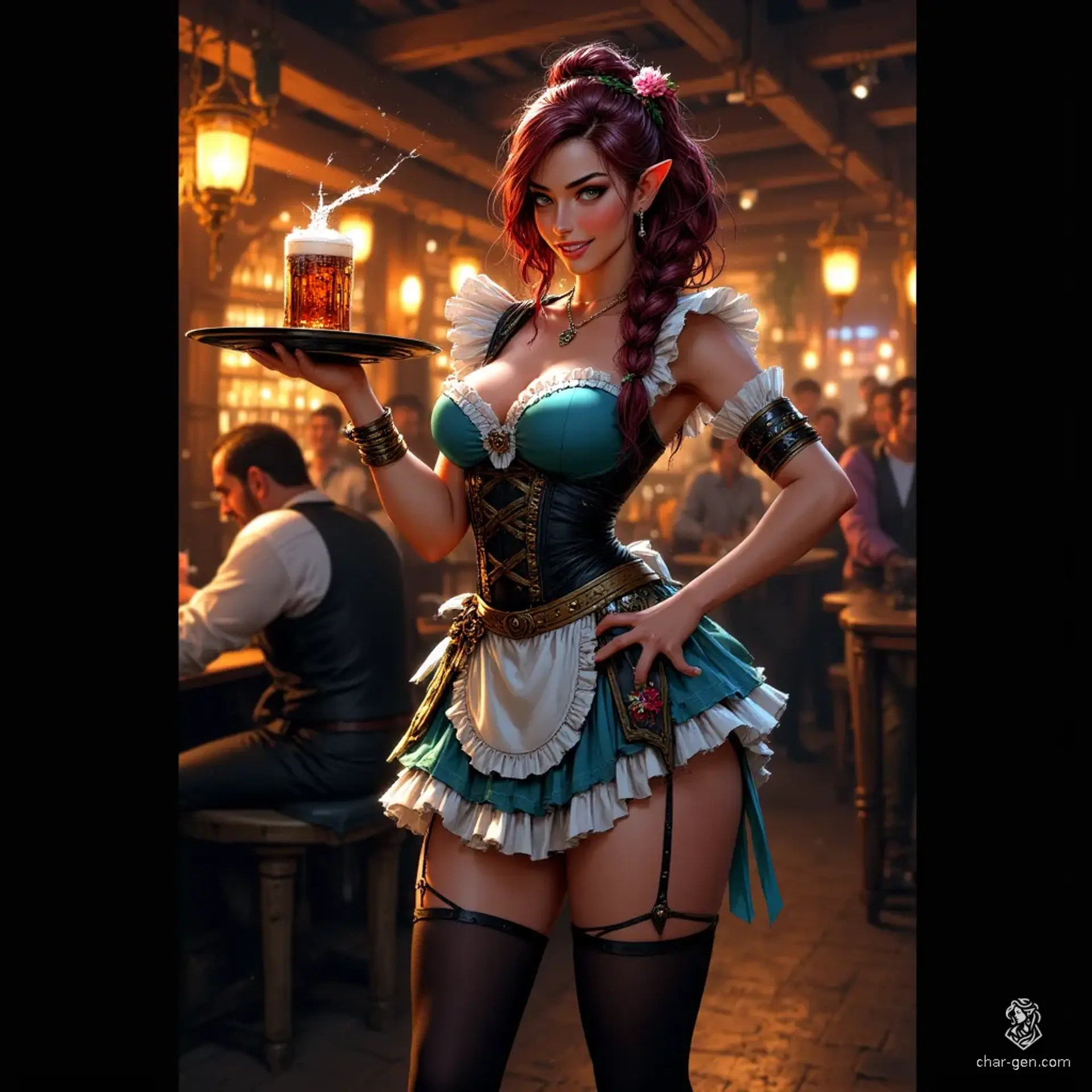 Syliara Vresh - AI-generated fantasy NPC