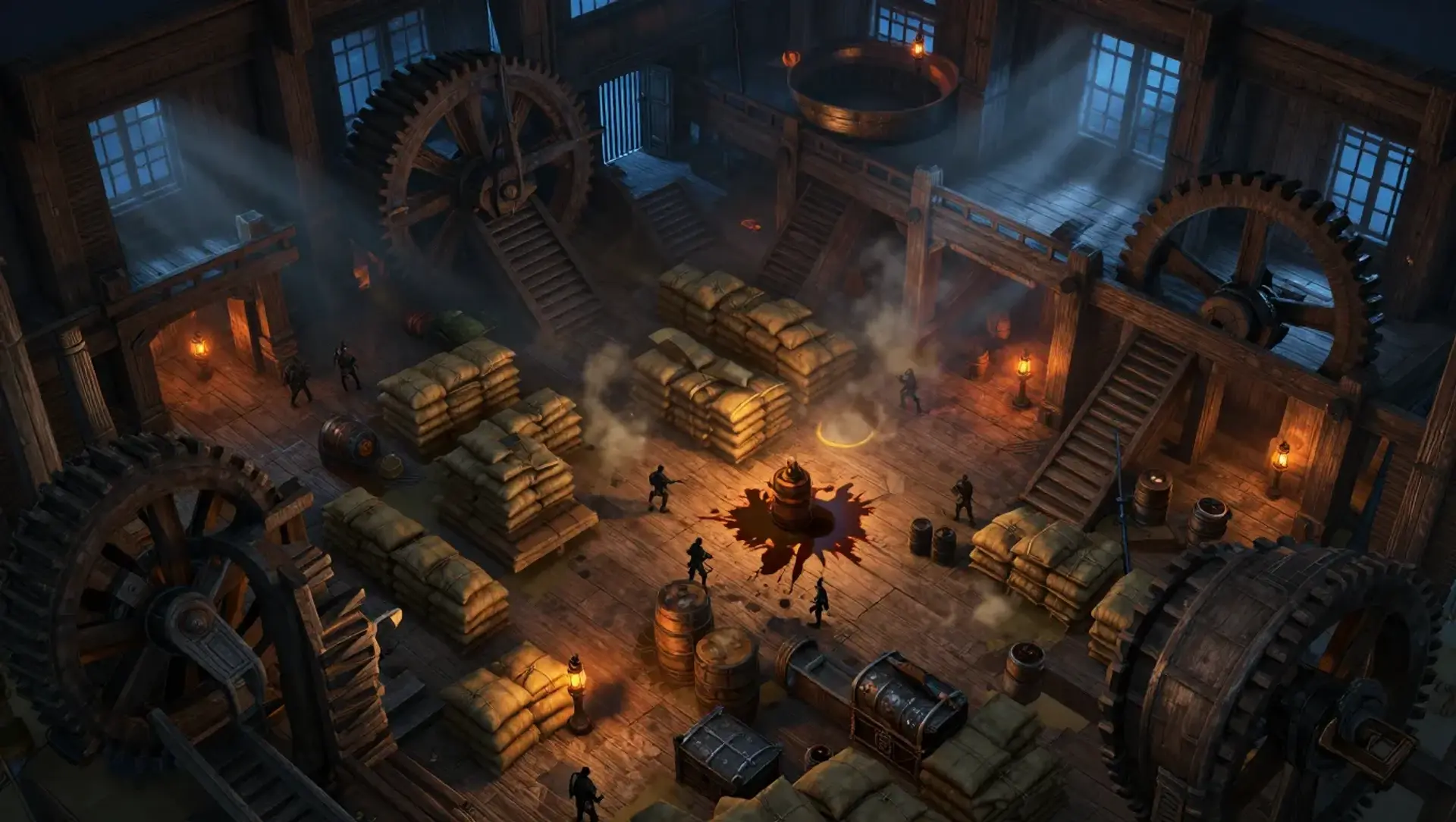 Save the Mill Before the Grain Burns - AI-generated fantasy Encounter