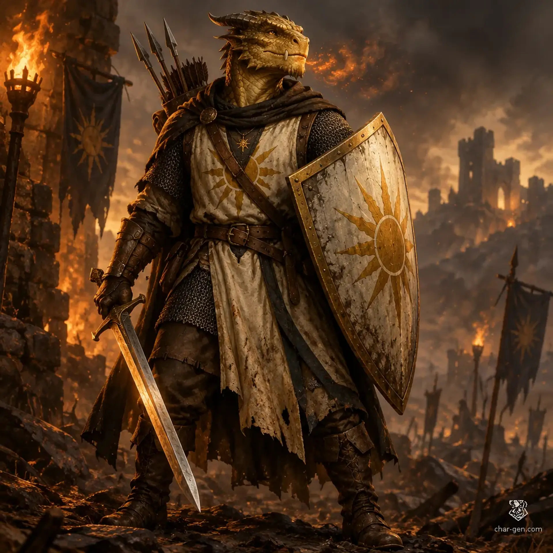 Keteku Mbeki - AI-generated fantasy Character