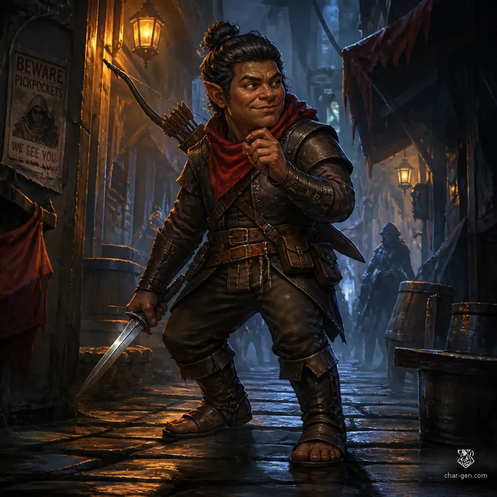 Xogin - AI-generated fantasy Character