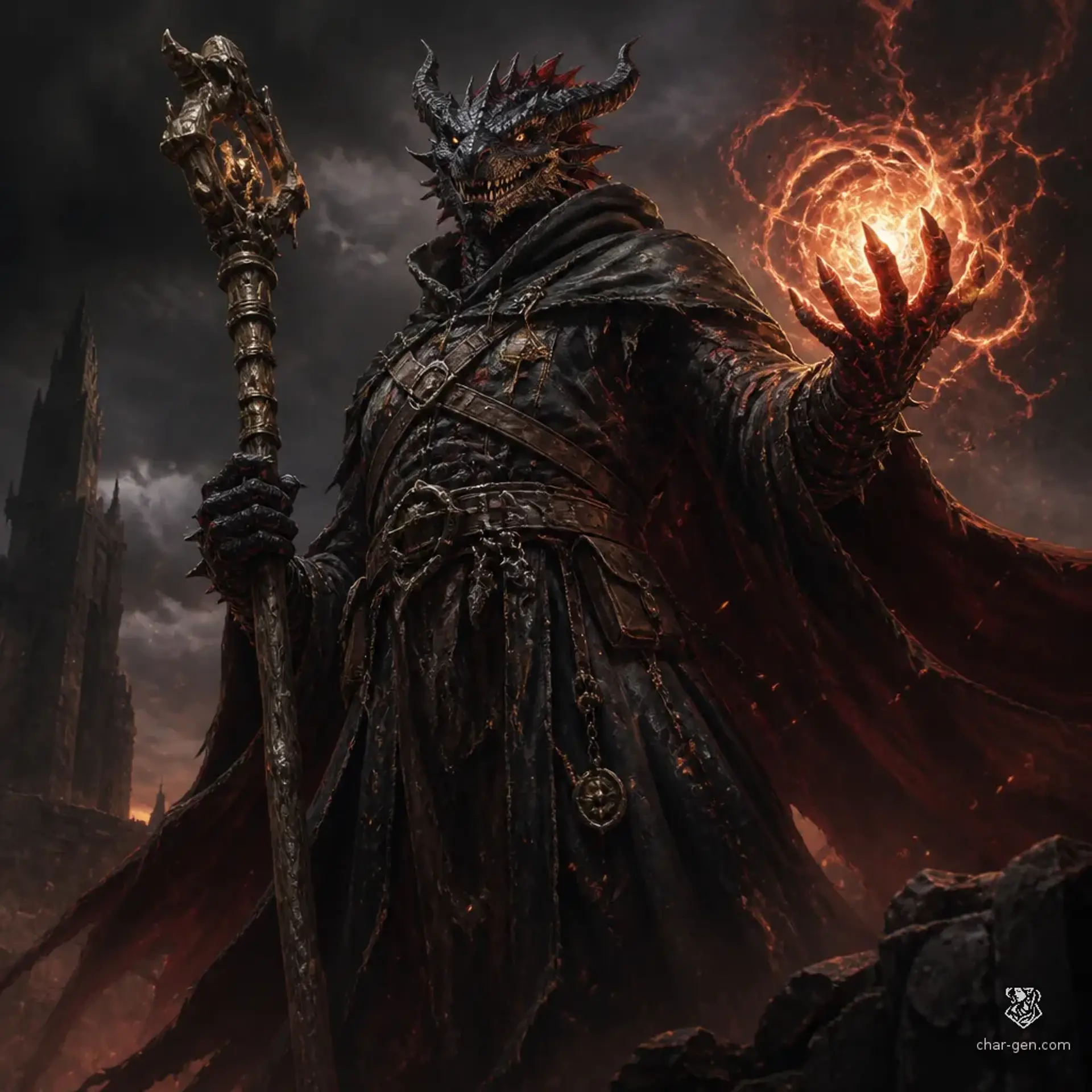 Zerathul - AI-generated fantasy Character