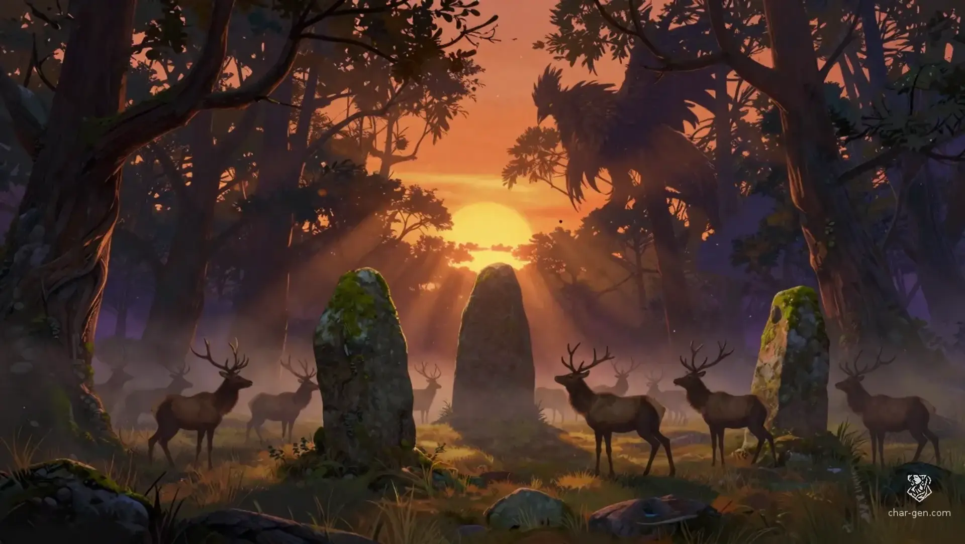 The Highgarden Venison Run - AI-generated fantasy Quest