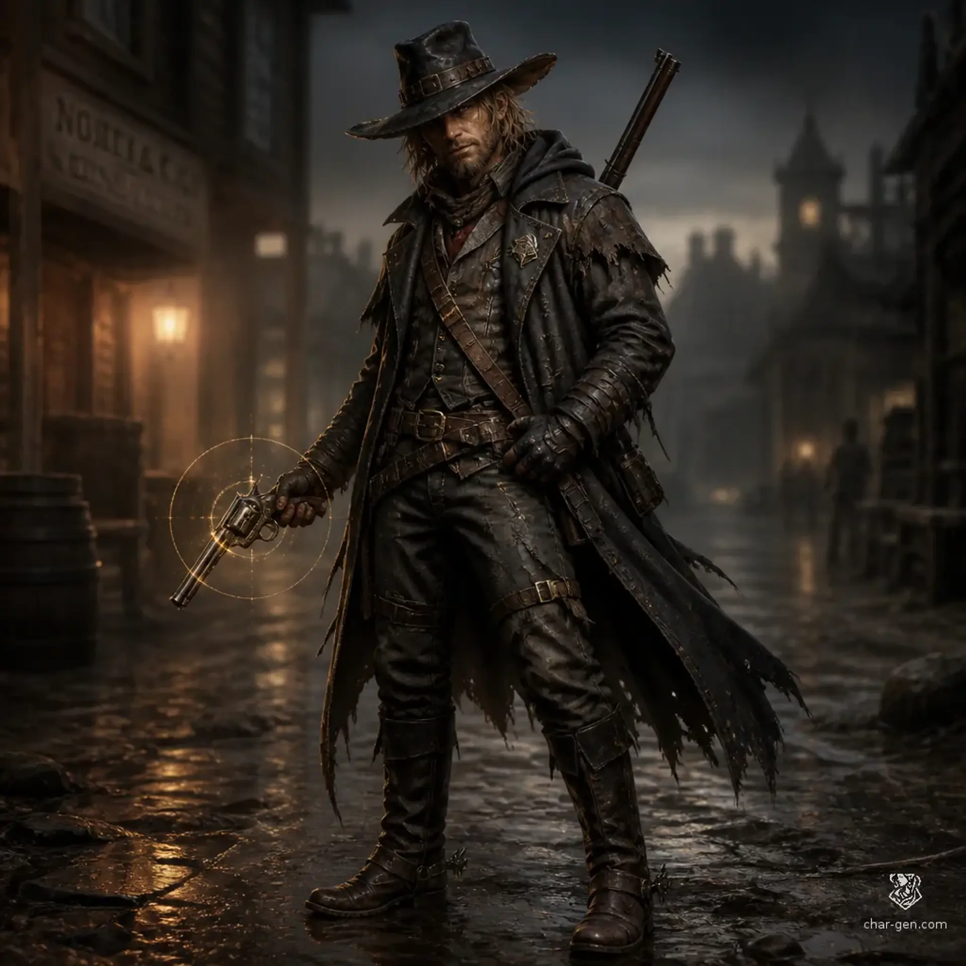 Horace Cobb - AI-generated fantasy Character