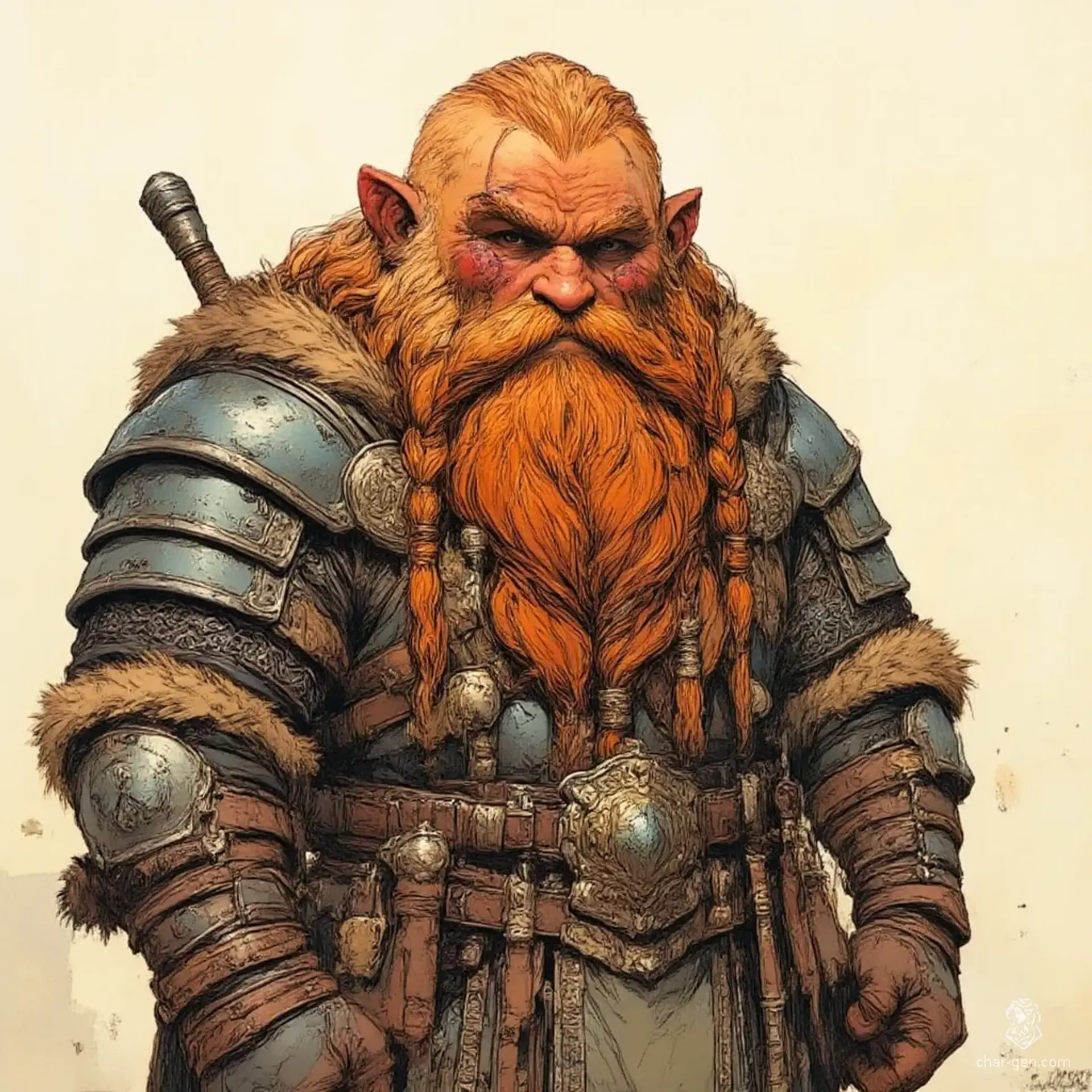 Rukvarr Ironchin - AI-generated fantasy NPC