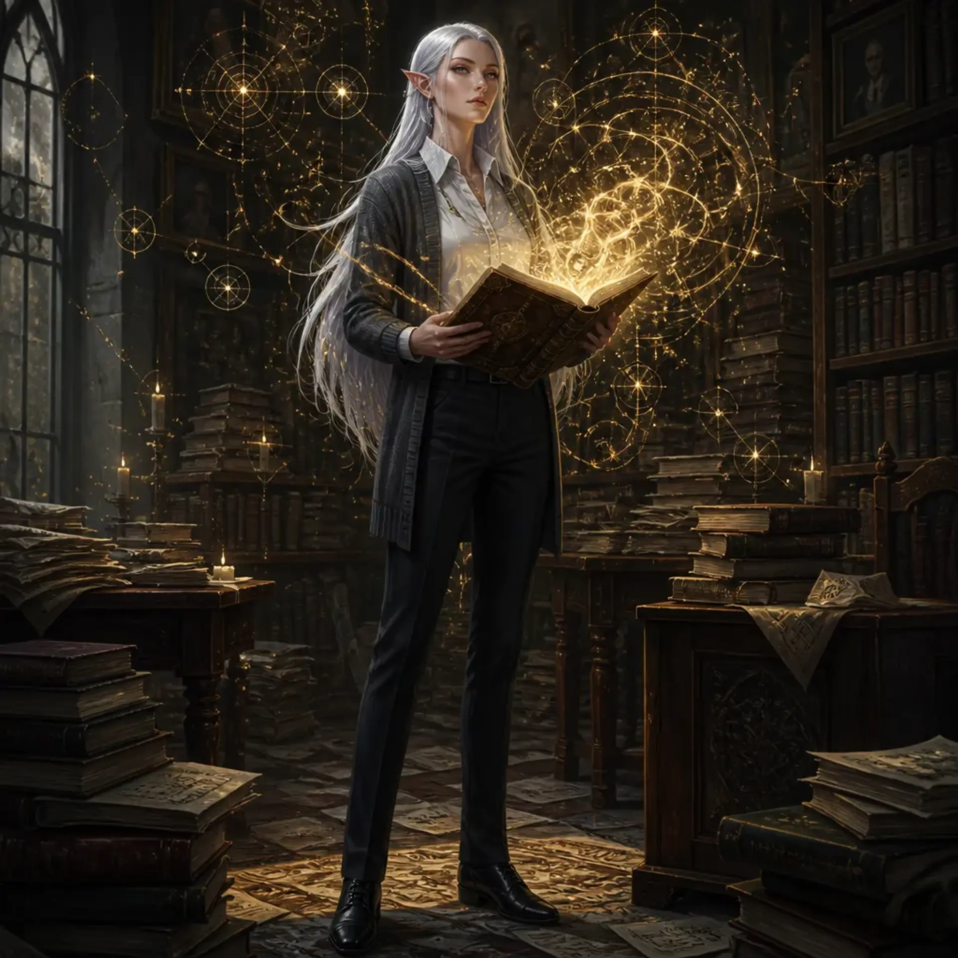 Lysandra - AI-generated fantasy Character