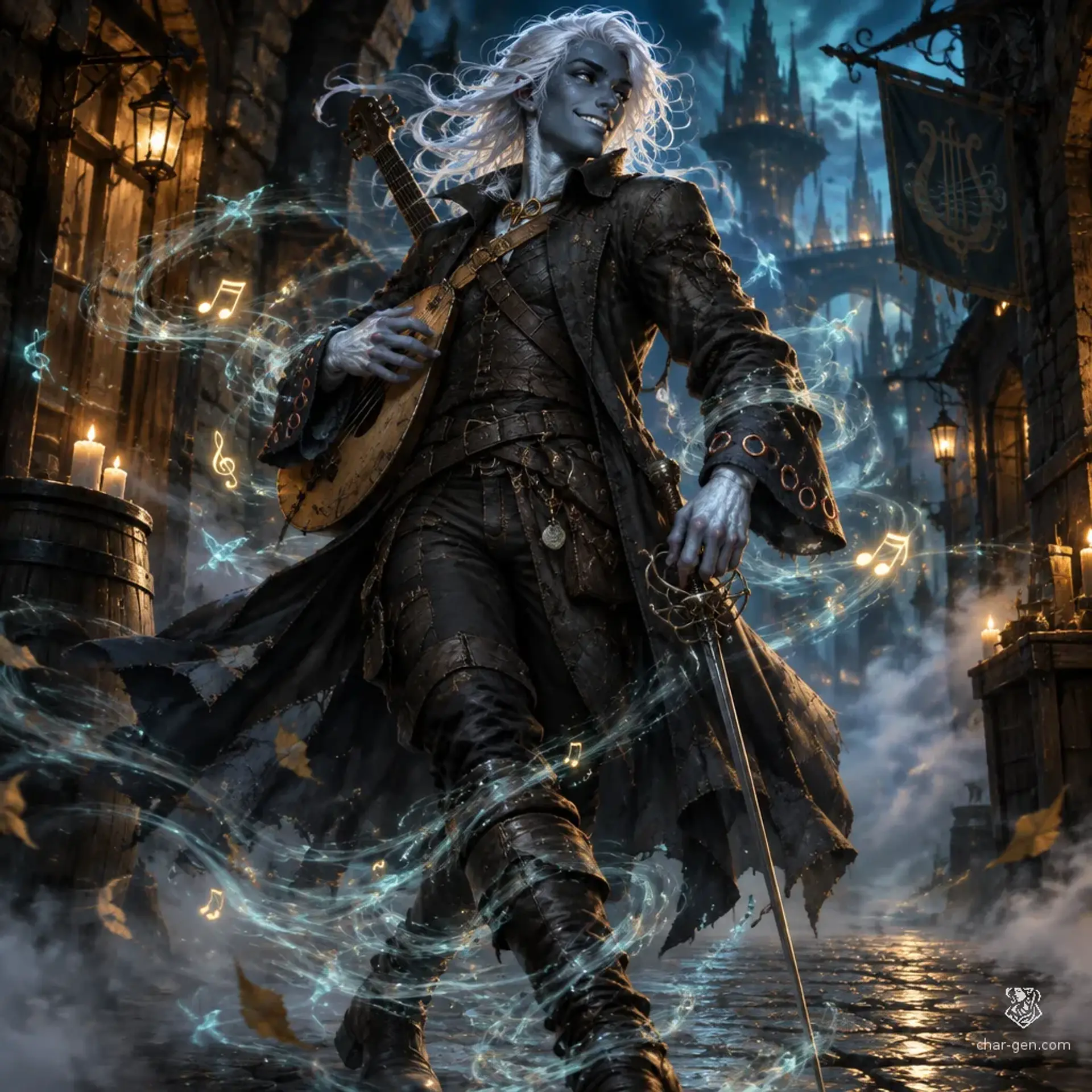 Nshikri Mbeki - AI-generated fantasy Character