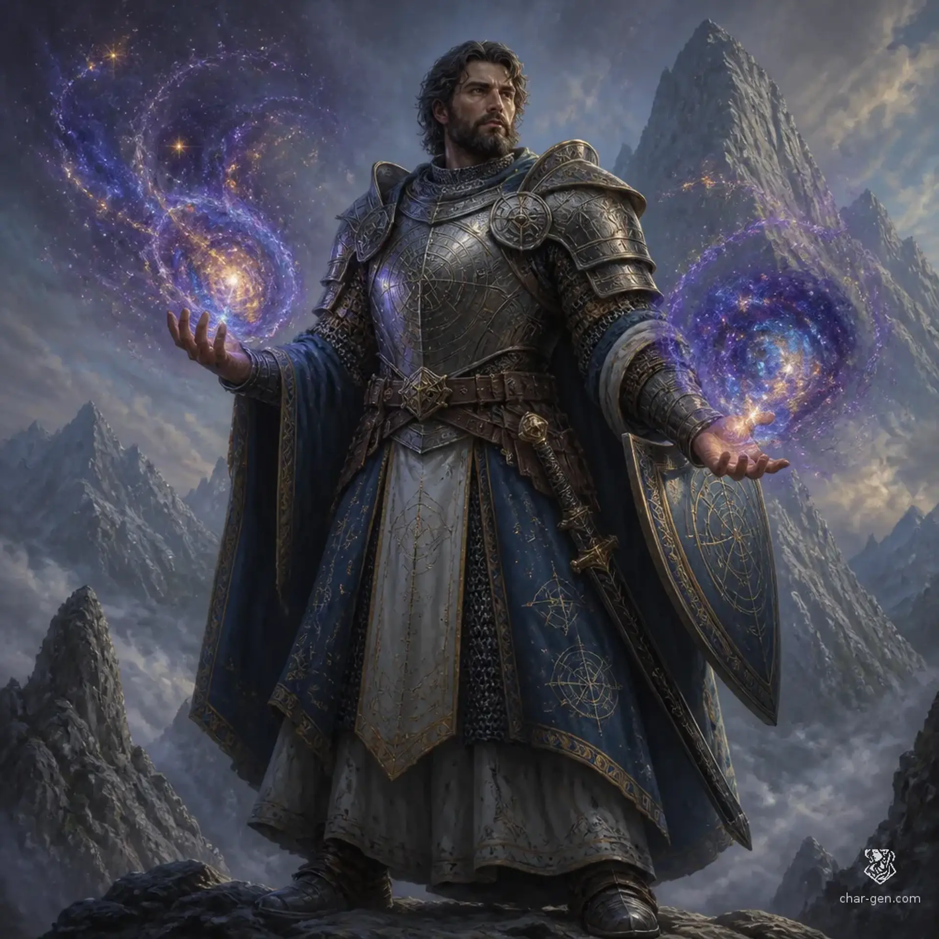 Kael Veyran - AI-generated fantasy Character
