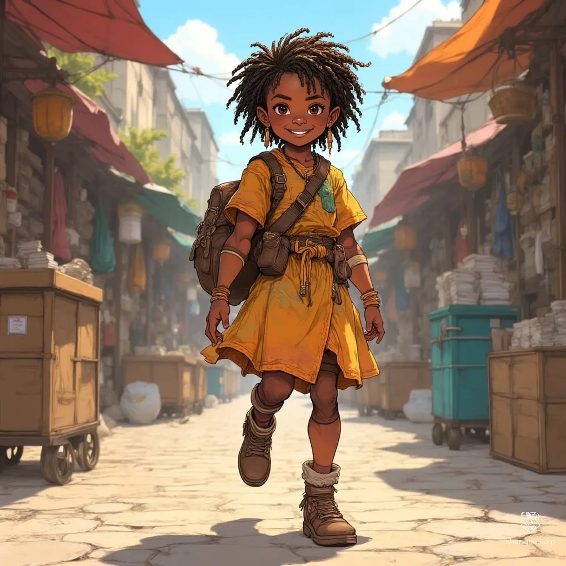 Imani Ketu - AI-generated fantasy NPC