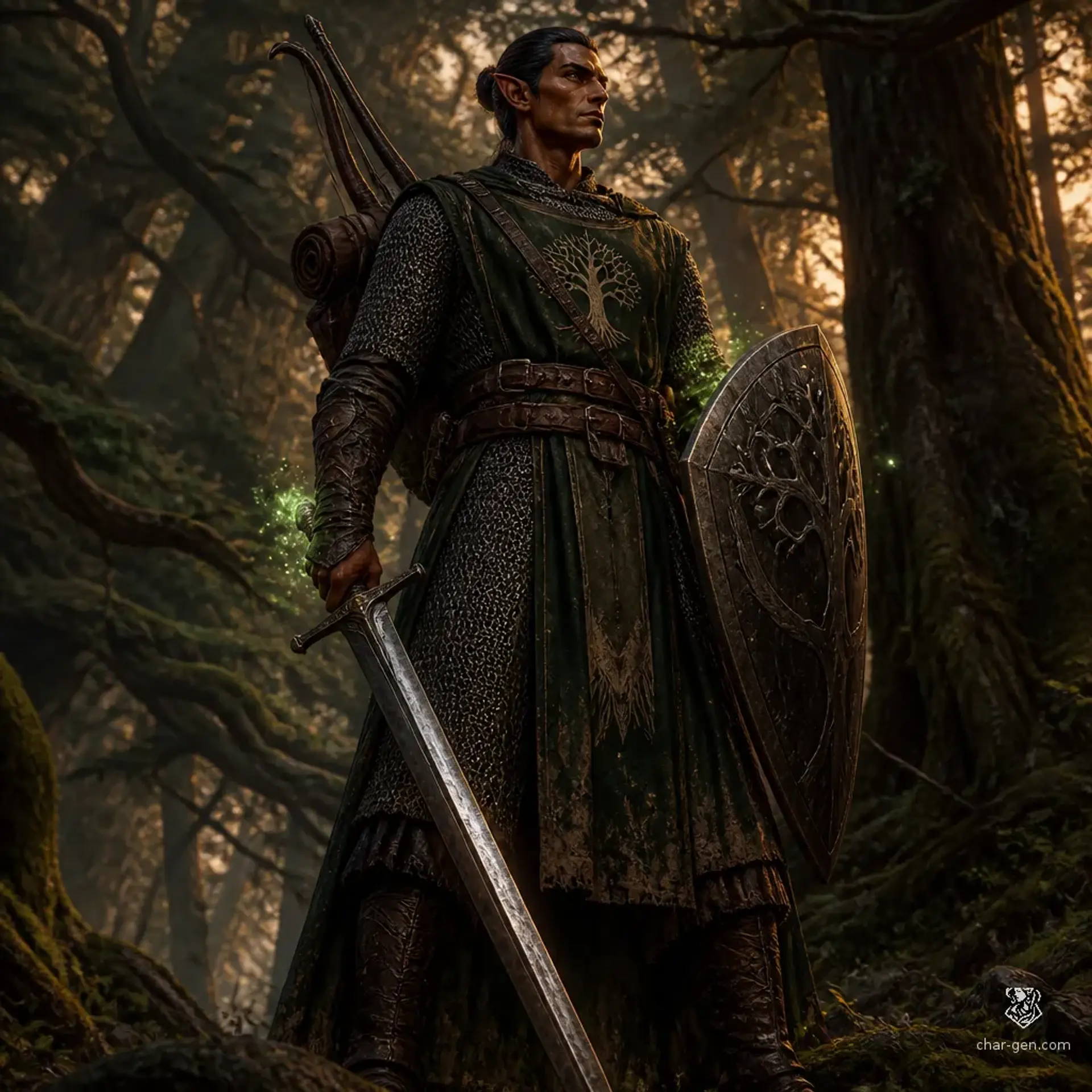 Lu - AI-generated fantasy Character