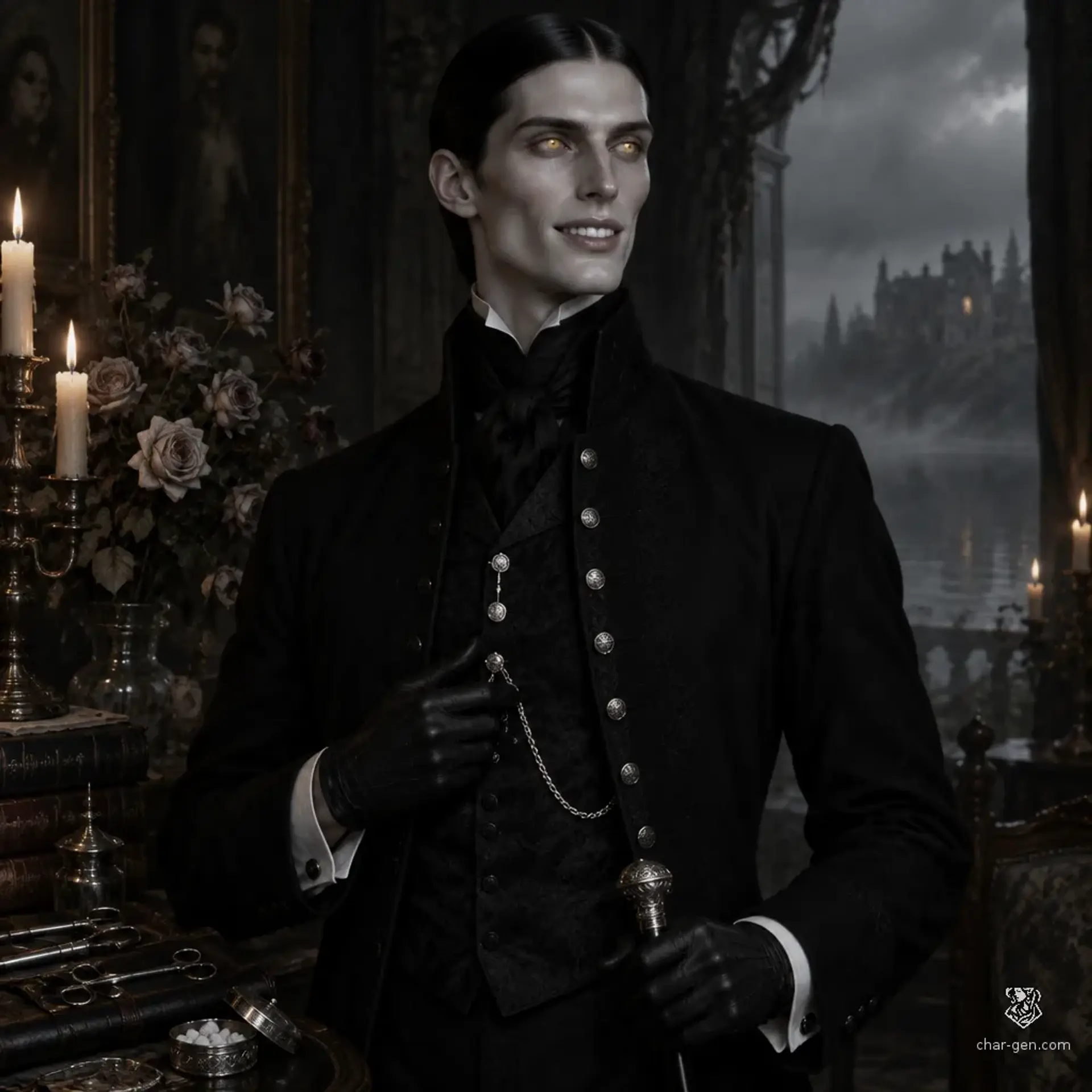 Lord Vaelthorn, the Pale Lord of Hollowmere