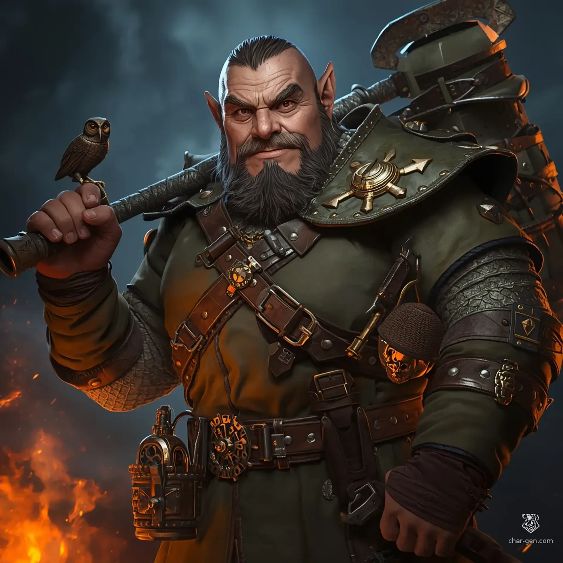 Martis - AI-generated fantasy Character