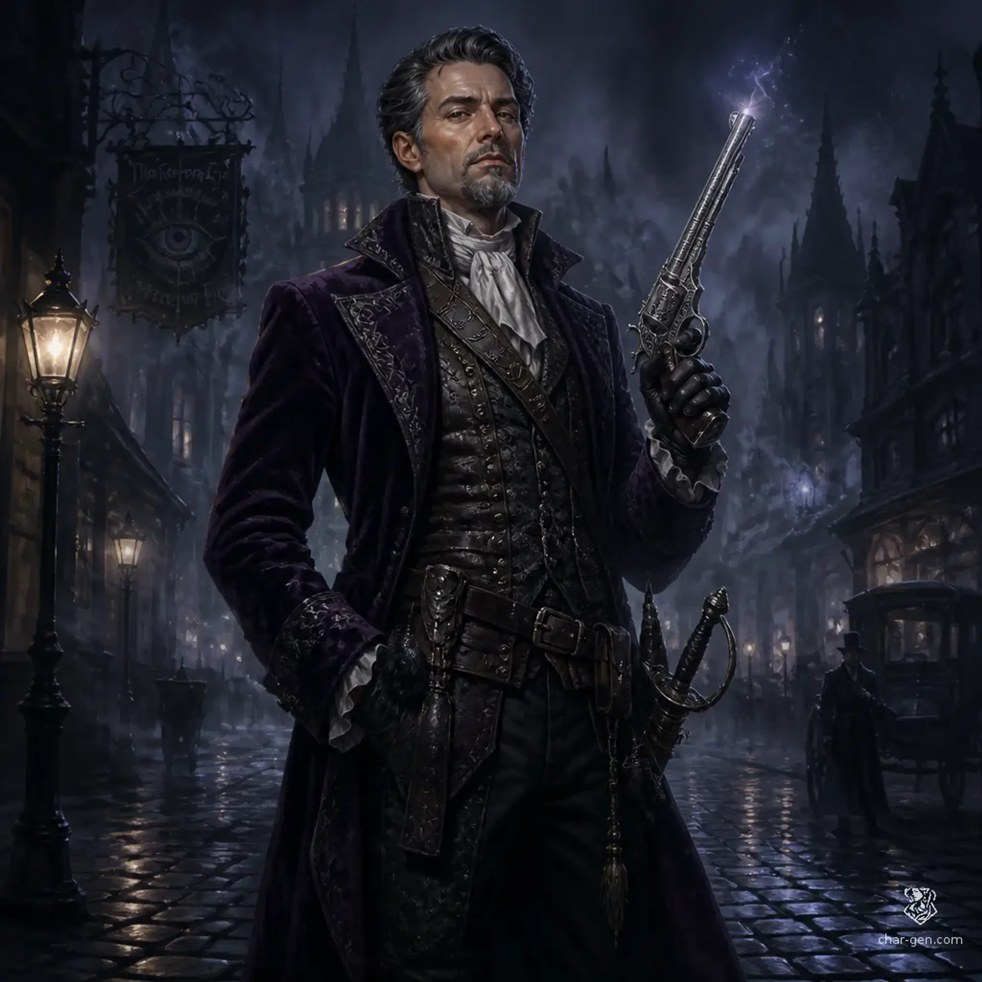 Jack Cobb - AI-generated fantasy Character