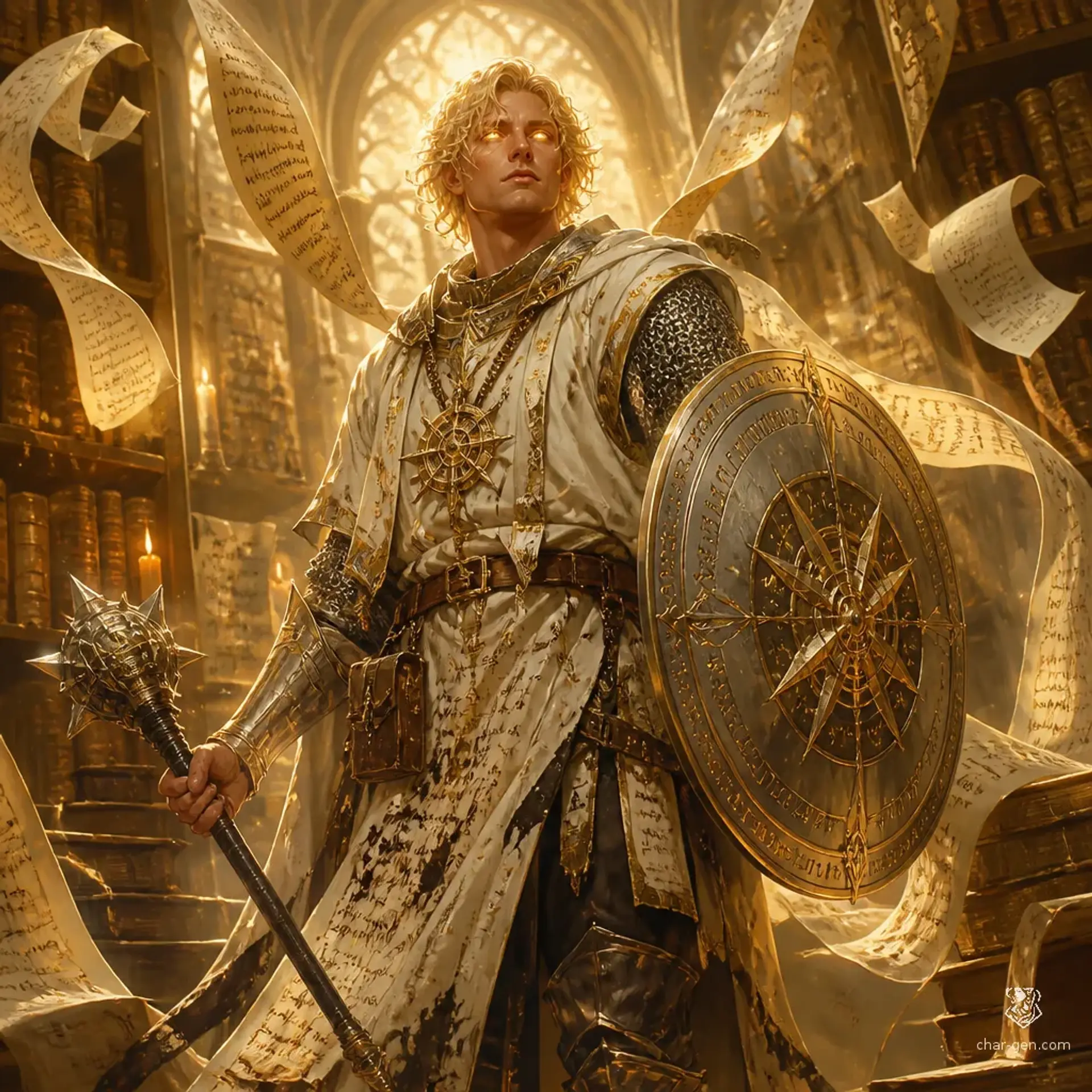 Kyle - AI-generated fantasy Character