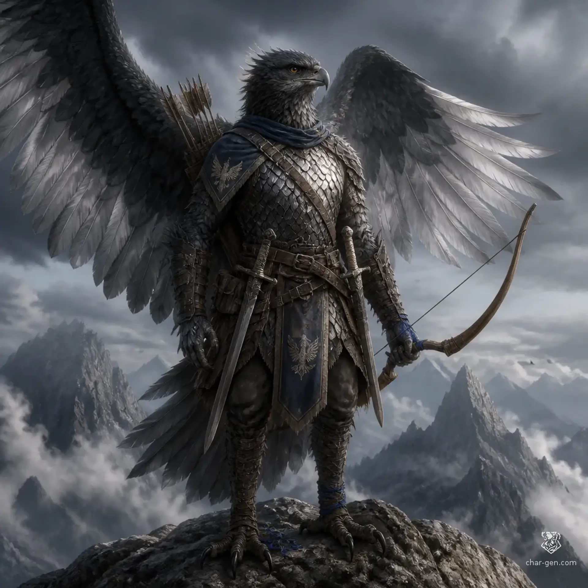 Ace - AI-generated fantasy Character