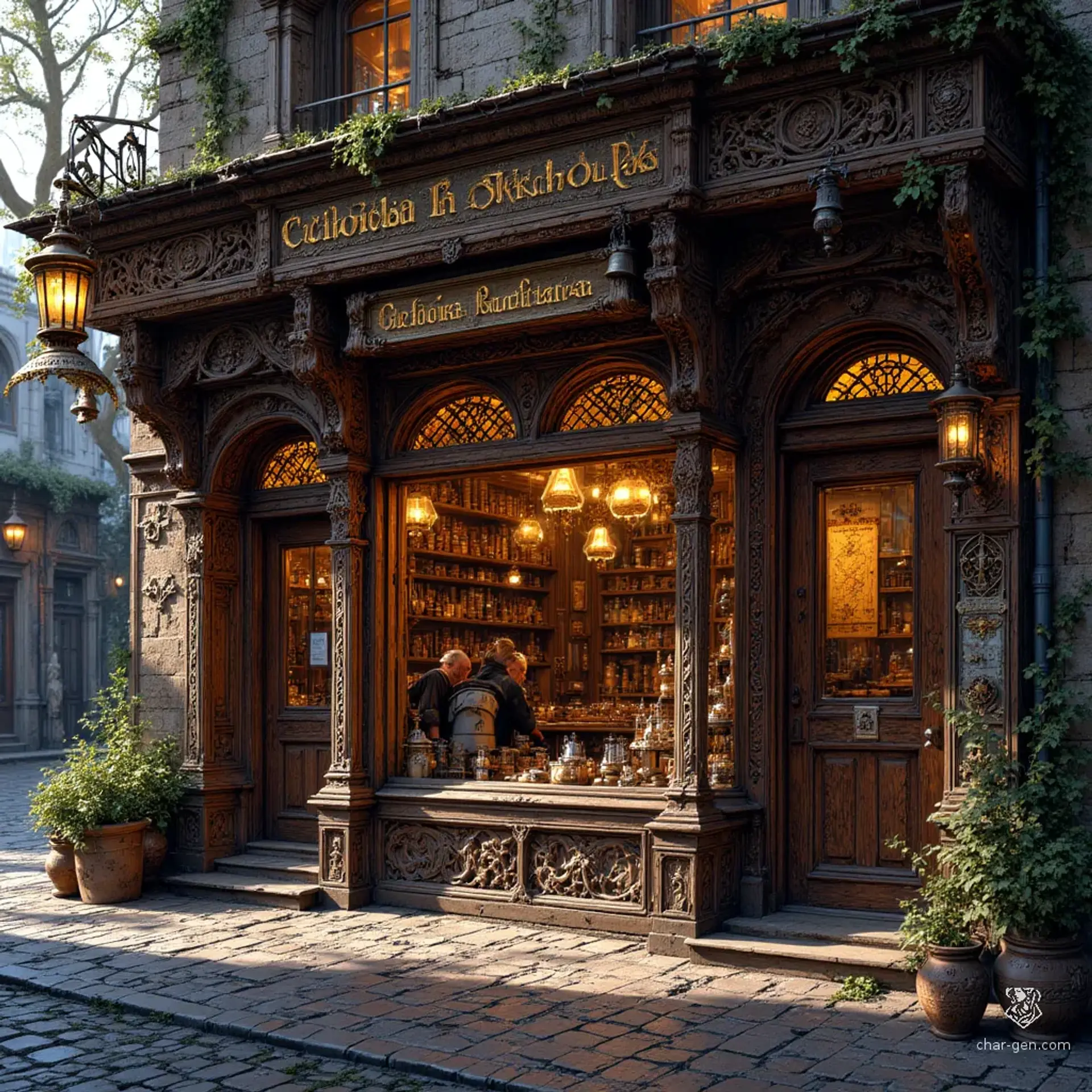 Astraea's Curiosa and Arcana - AI-generated fantasy Shop