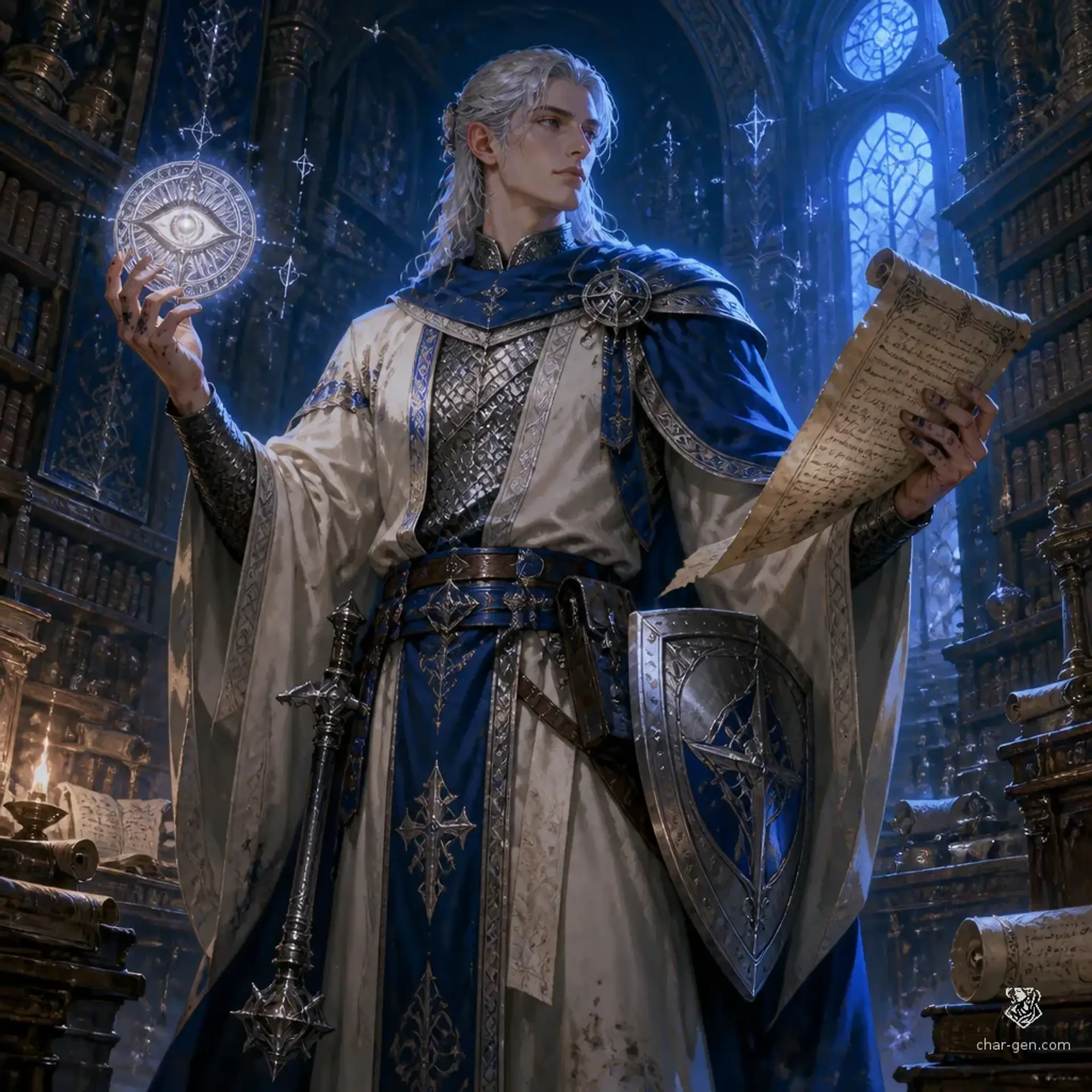 Terisyl - AI-generated fantasy Character
