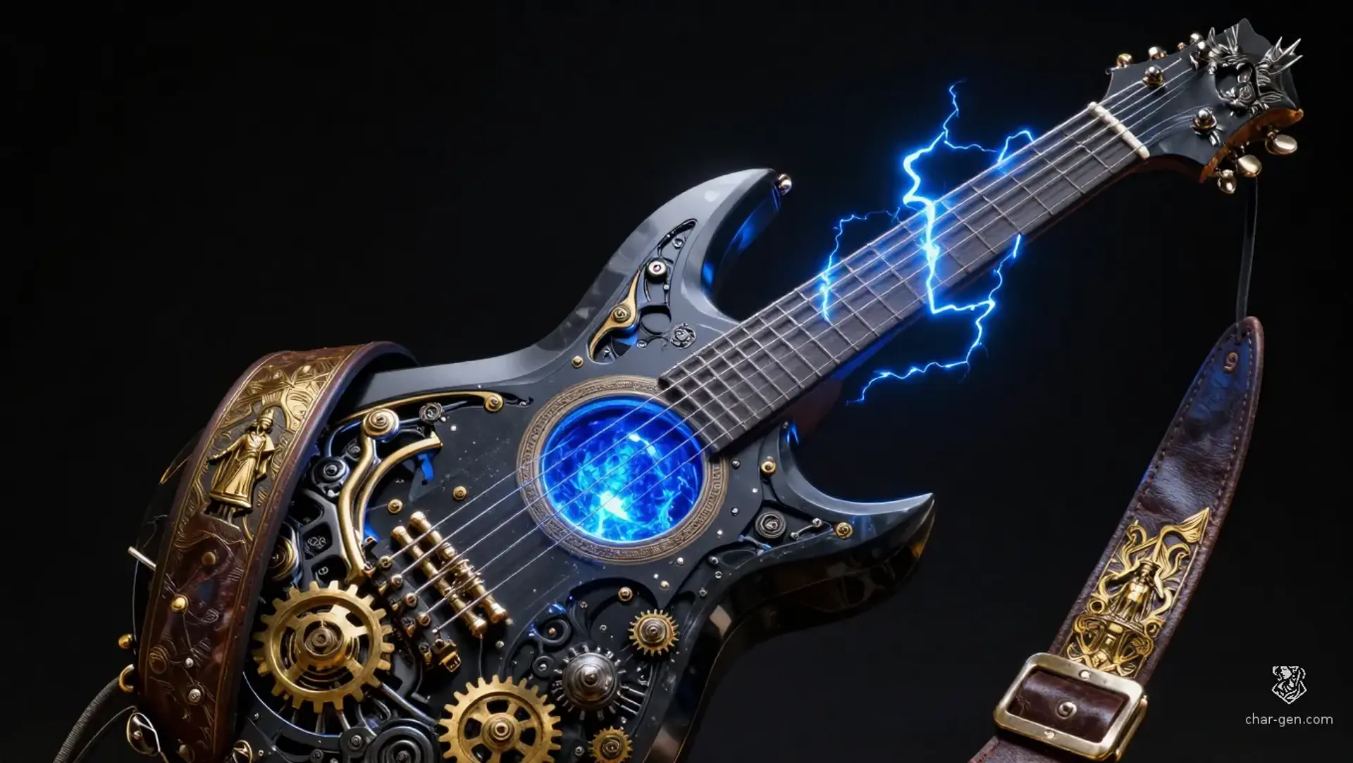 The Archive-Smasher V-12 - AI-generated fantasy Magic Item