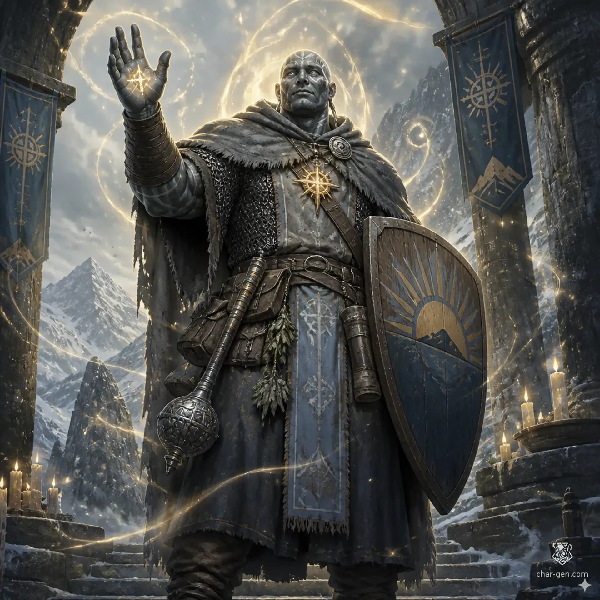 Bazinga - AI-generated fantasy Character