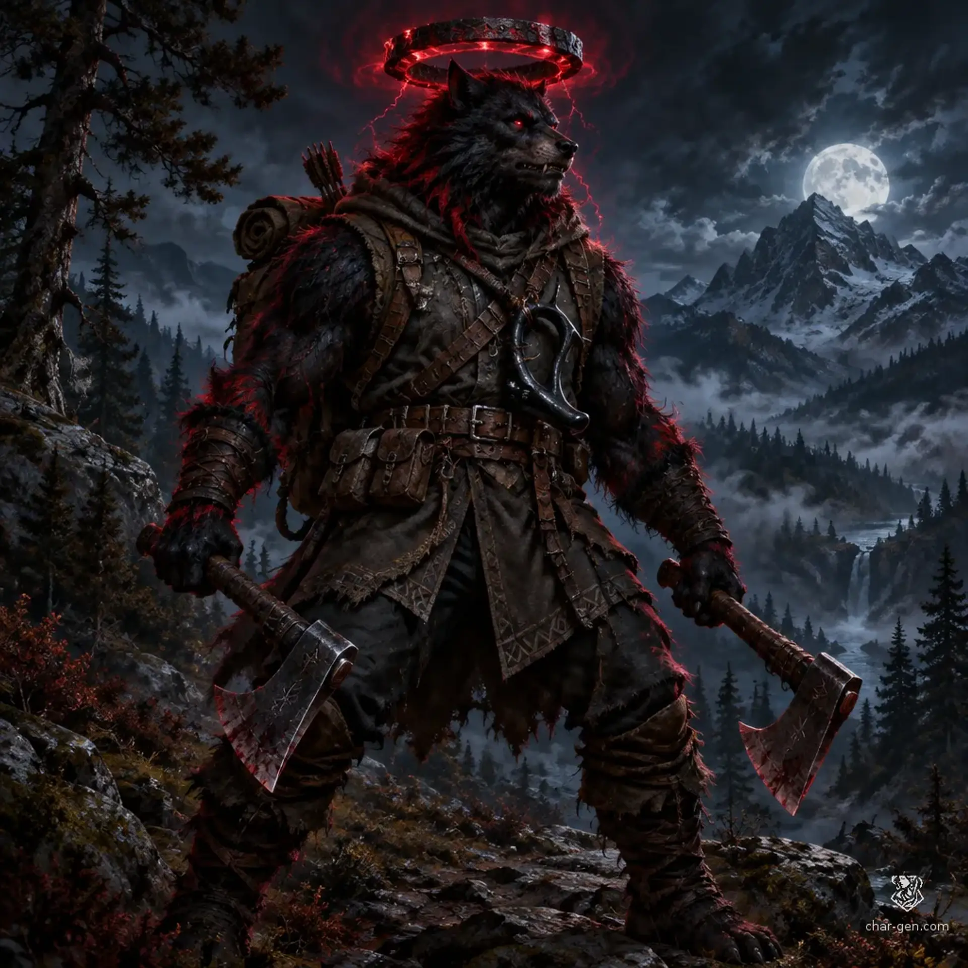 Korr - AI-generated fantasy Character