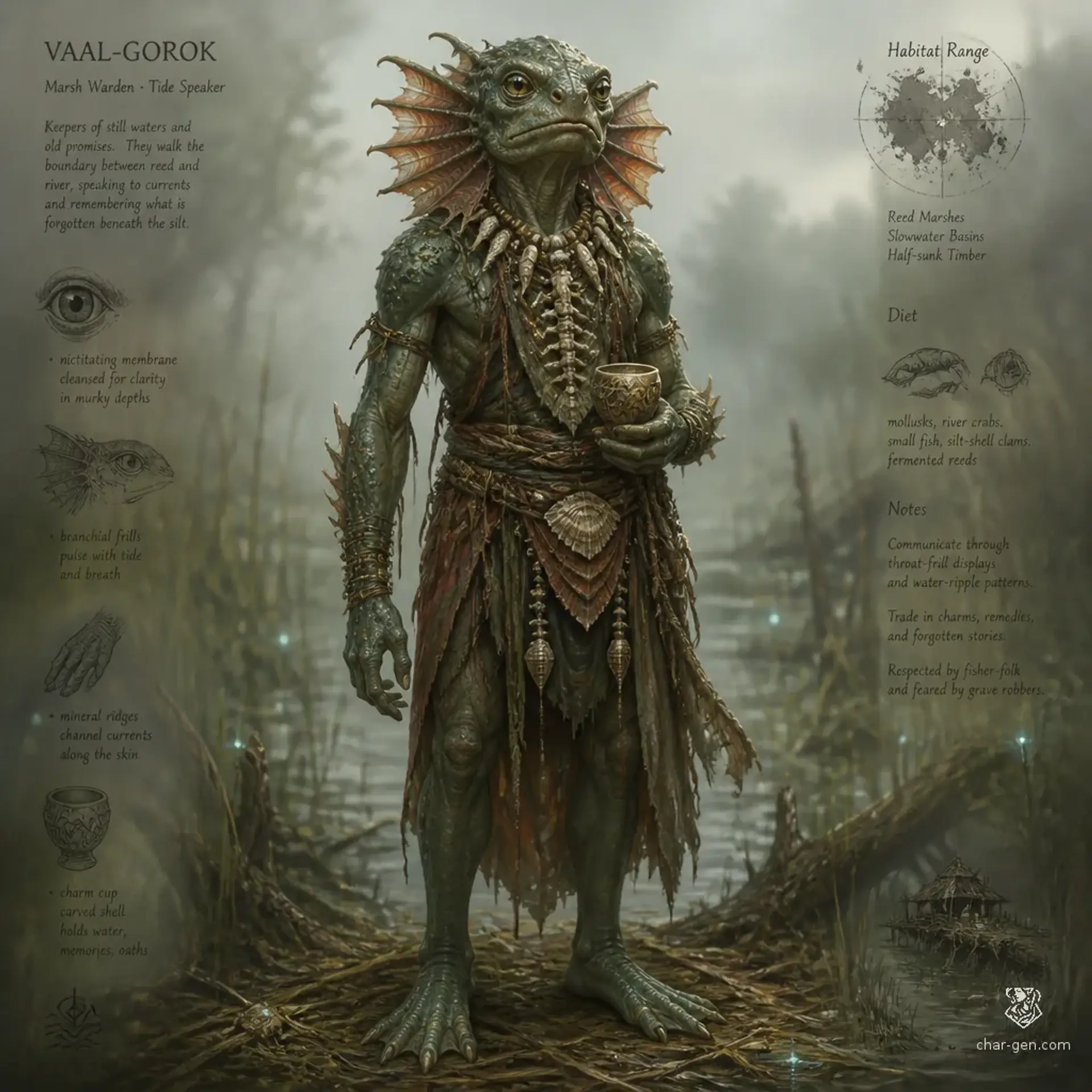 Marrowkin - AI-generated fantasy Species