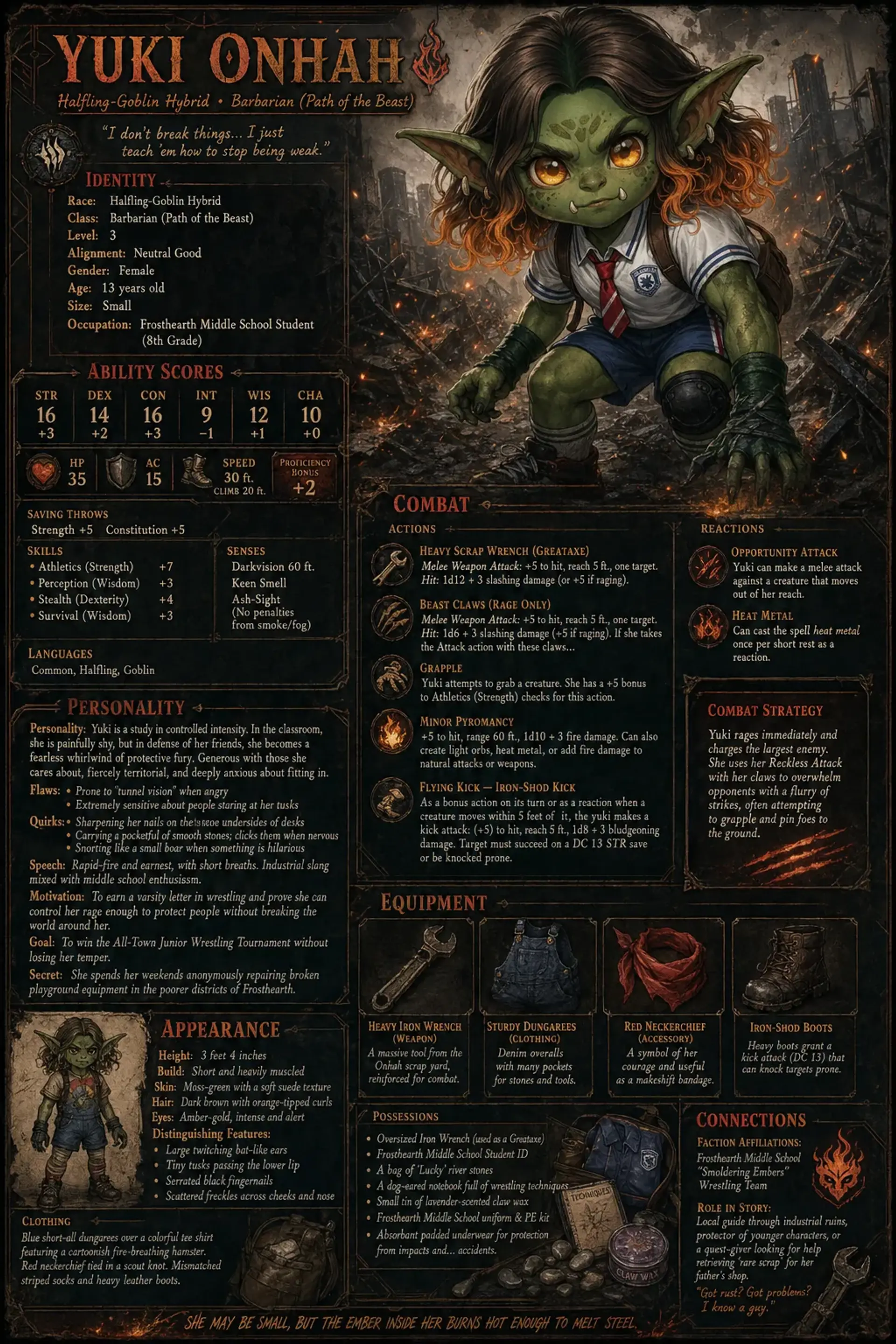 NPC Sheet