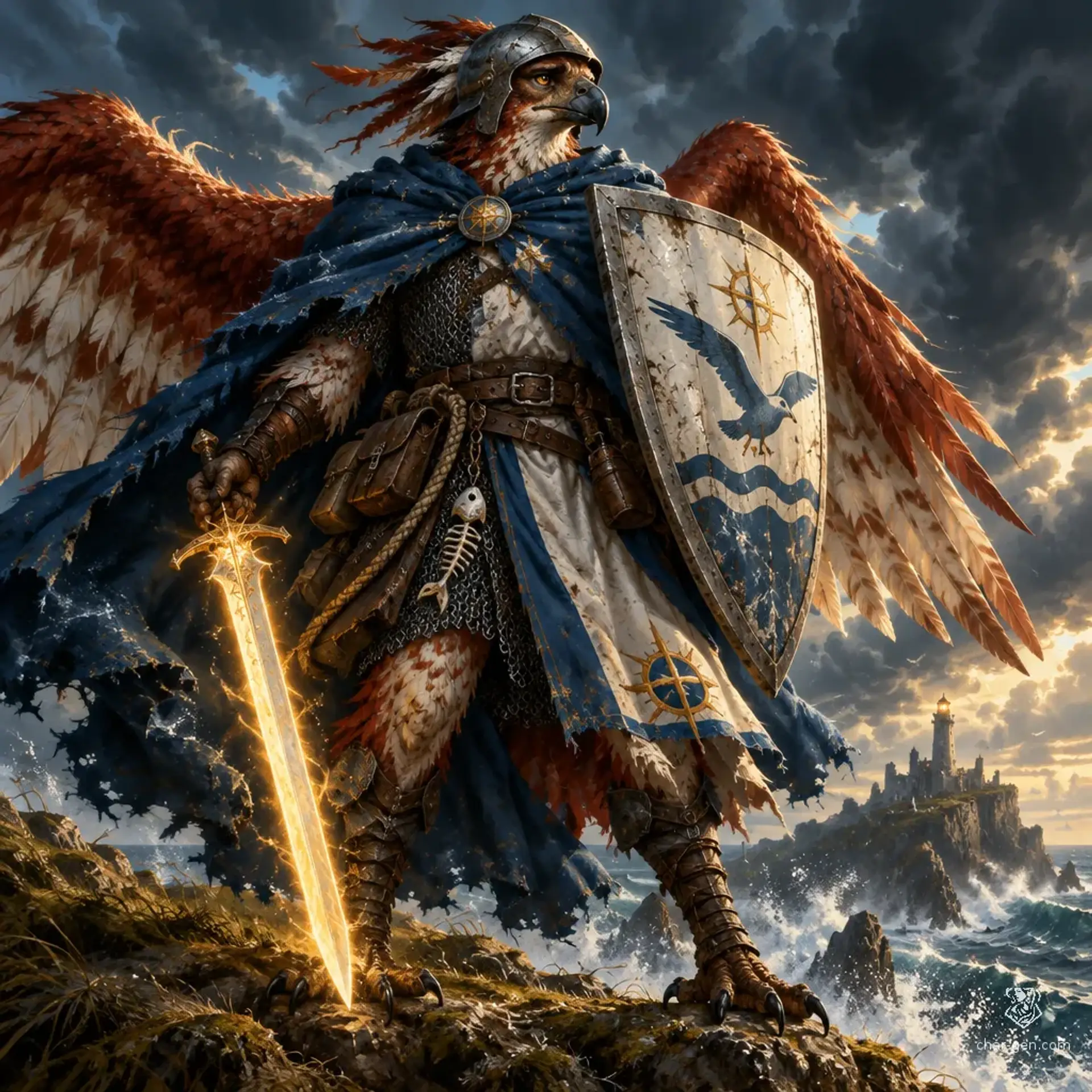 Tekstil - AI-generated fantasy Character