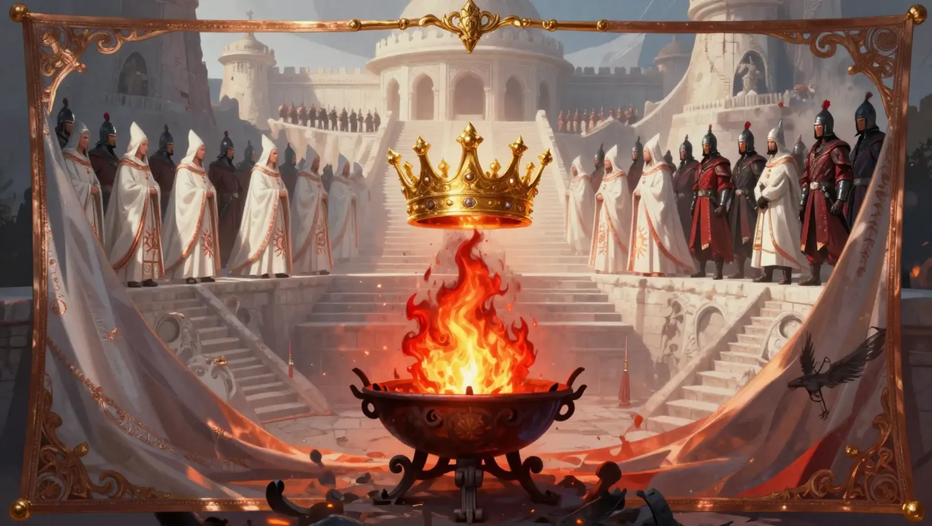Die Krone des Morgenfeuers