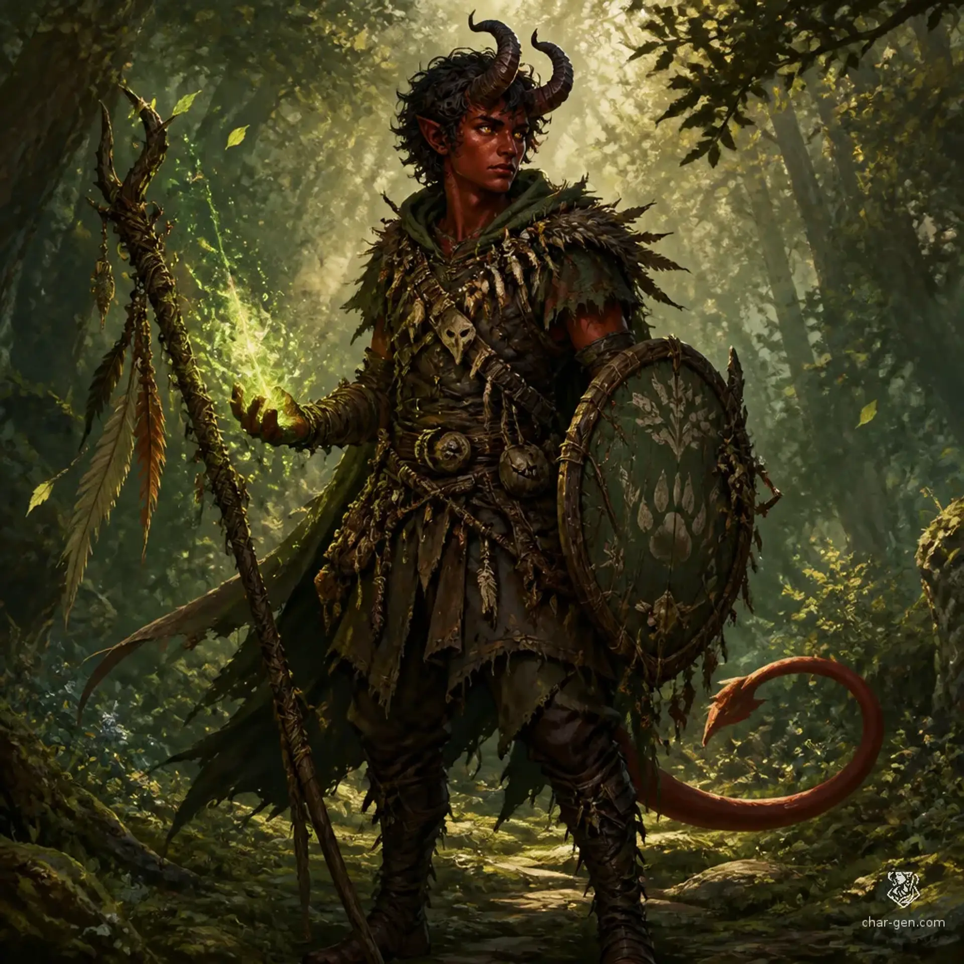 Pawtizm - AI-generated fantasy Character