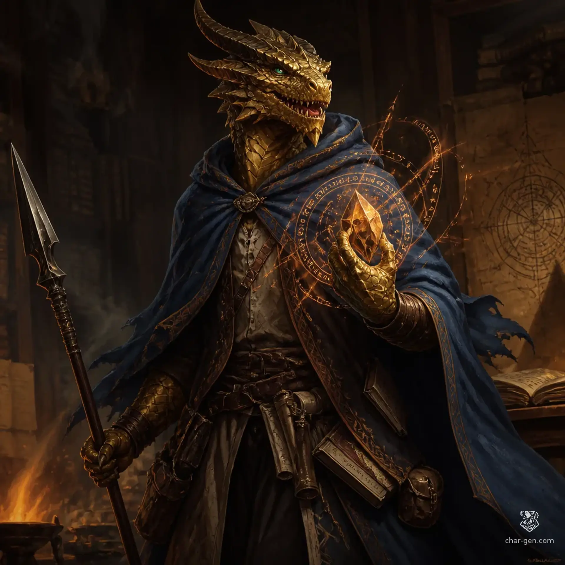 Alex - AI-generated fantasy Character