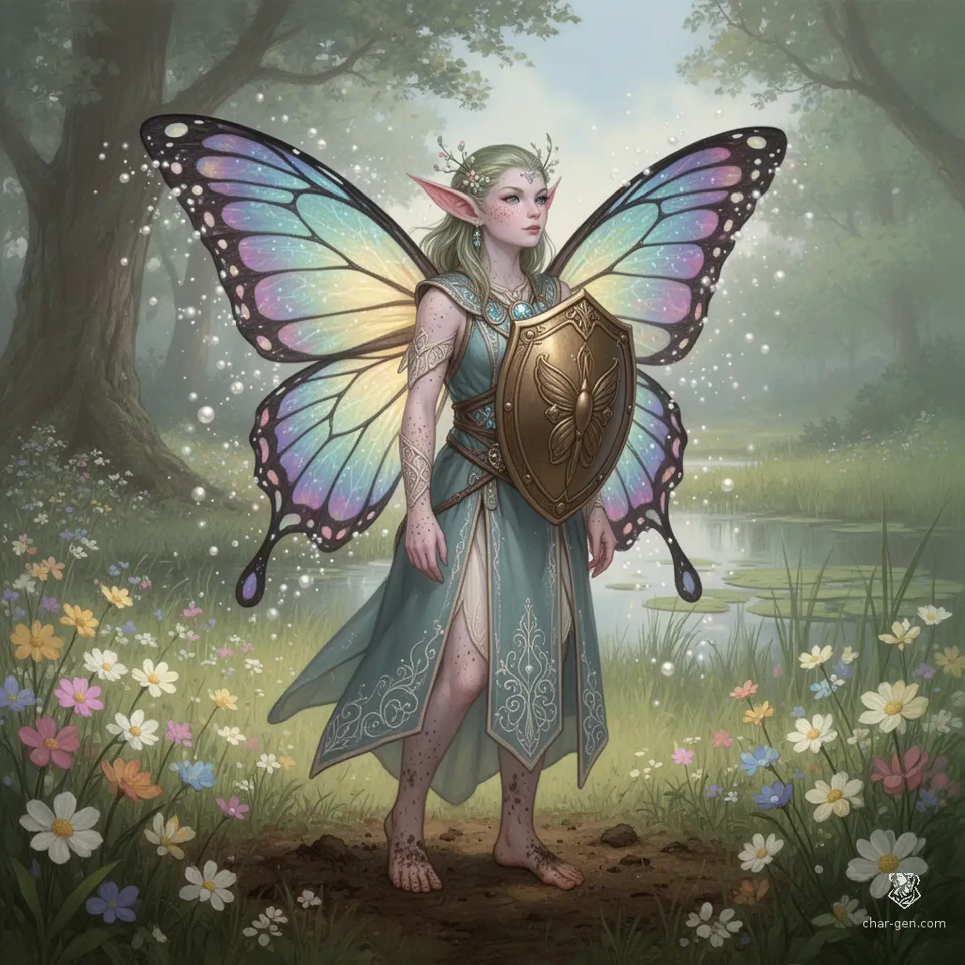 Irilyn of the Meadowclutch - AI-generated fantasy NPC