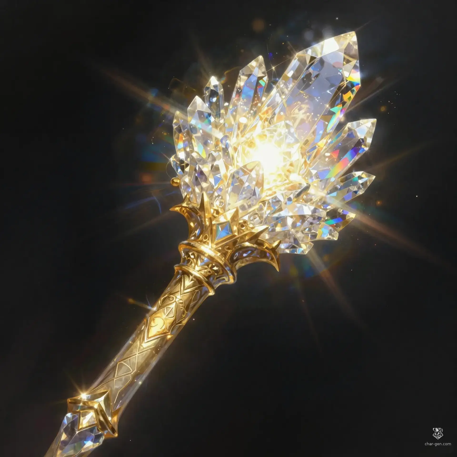 Lumina’s Dawn - AI-generated fantasy Magic Item